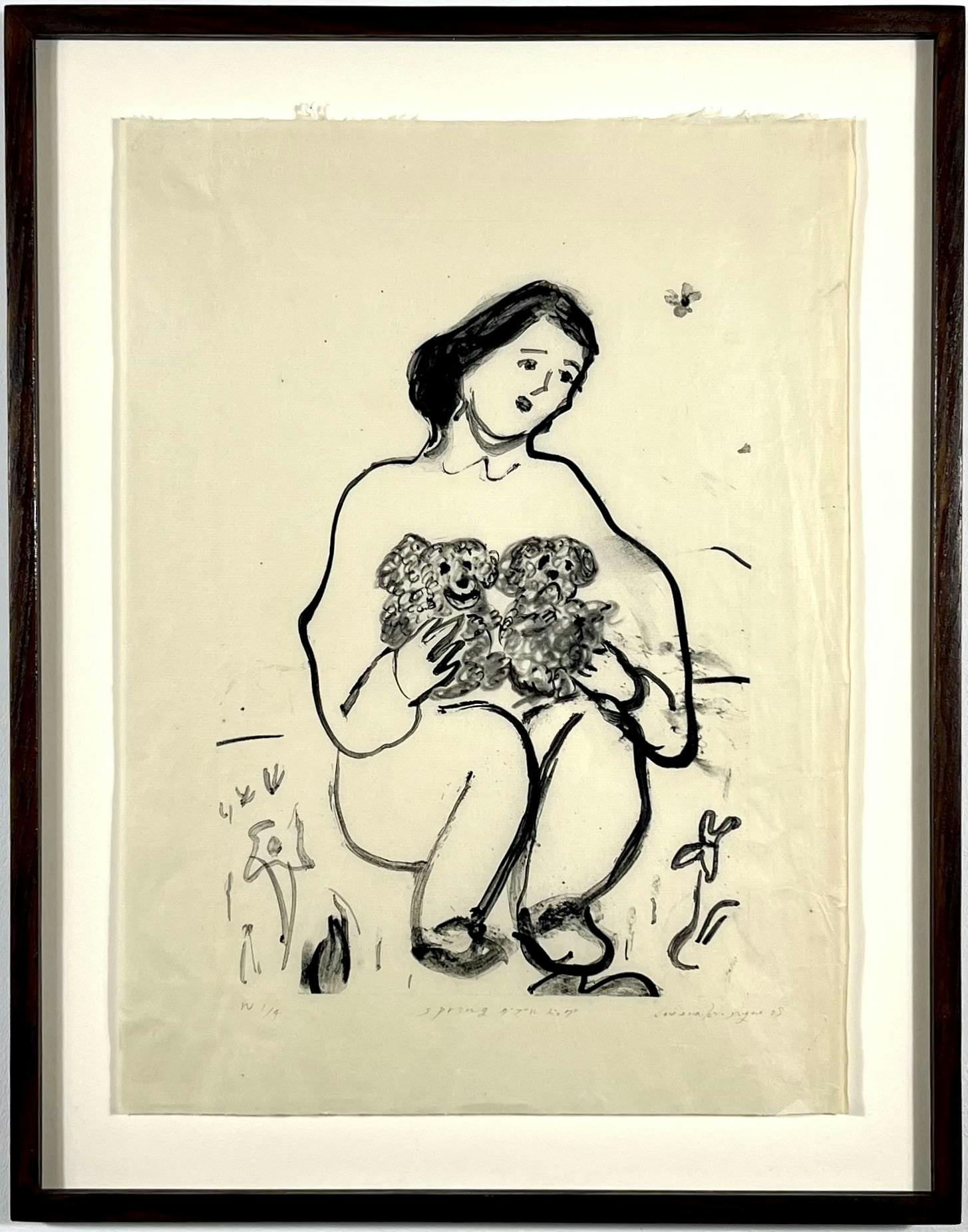 「spring ダブルドッグ」額付き