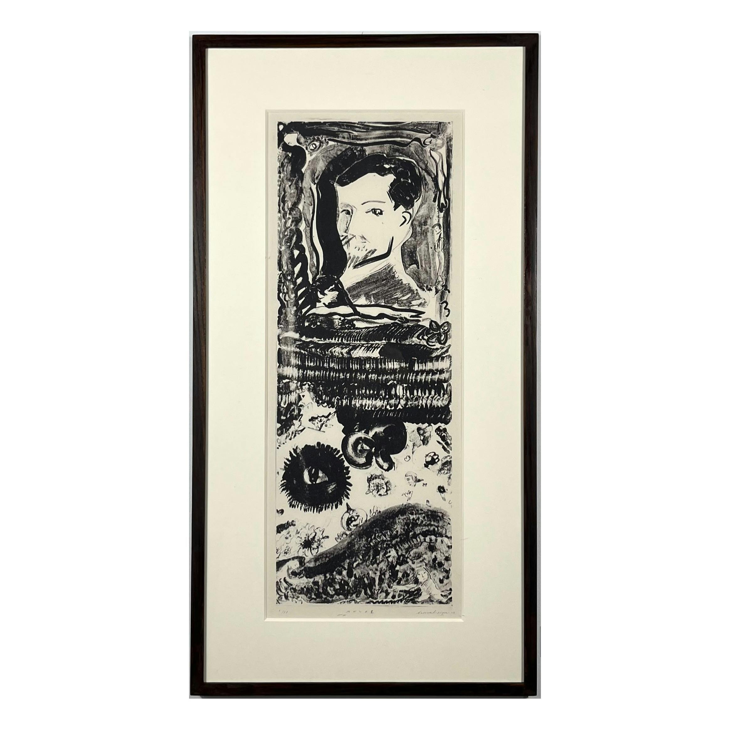 「ルドンの里」額付き