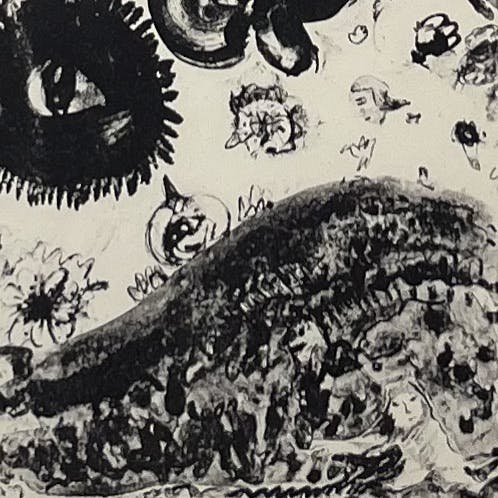 「ルドンの里」額付き