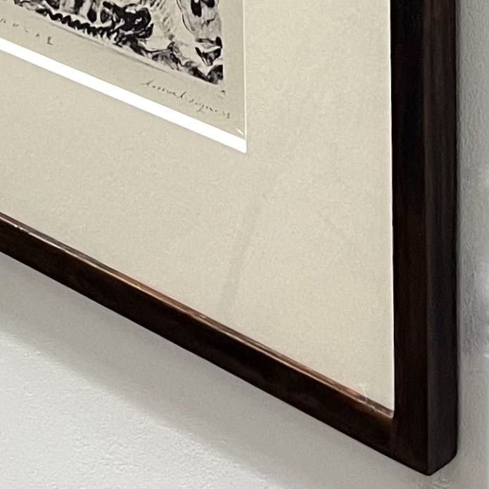 「ルドンの里」額付き