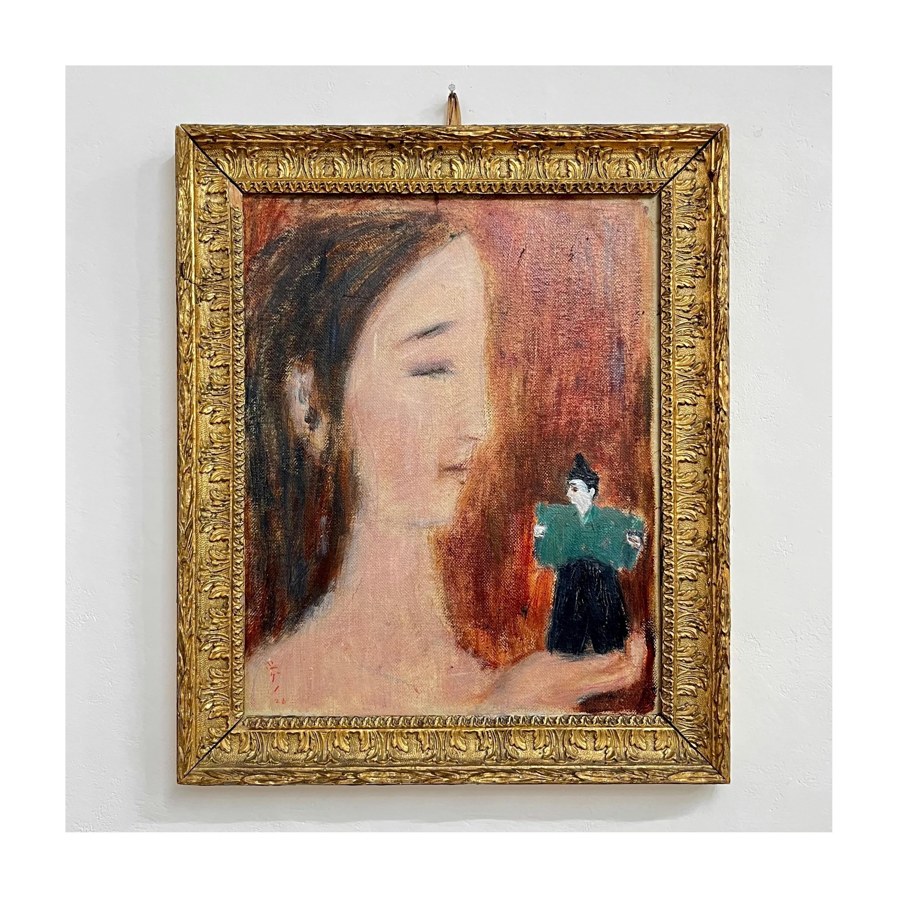 「お前も雛人形にしてやろうか」額付き