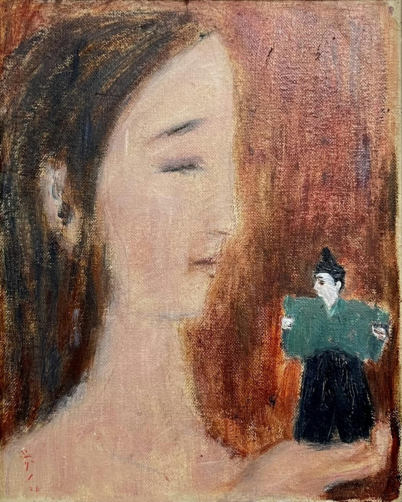 「お前も雛人形にしてやろうか」額付き