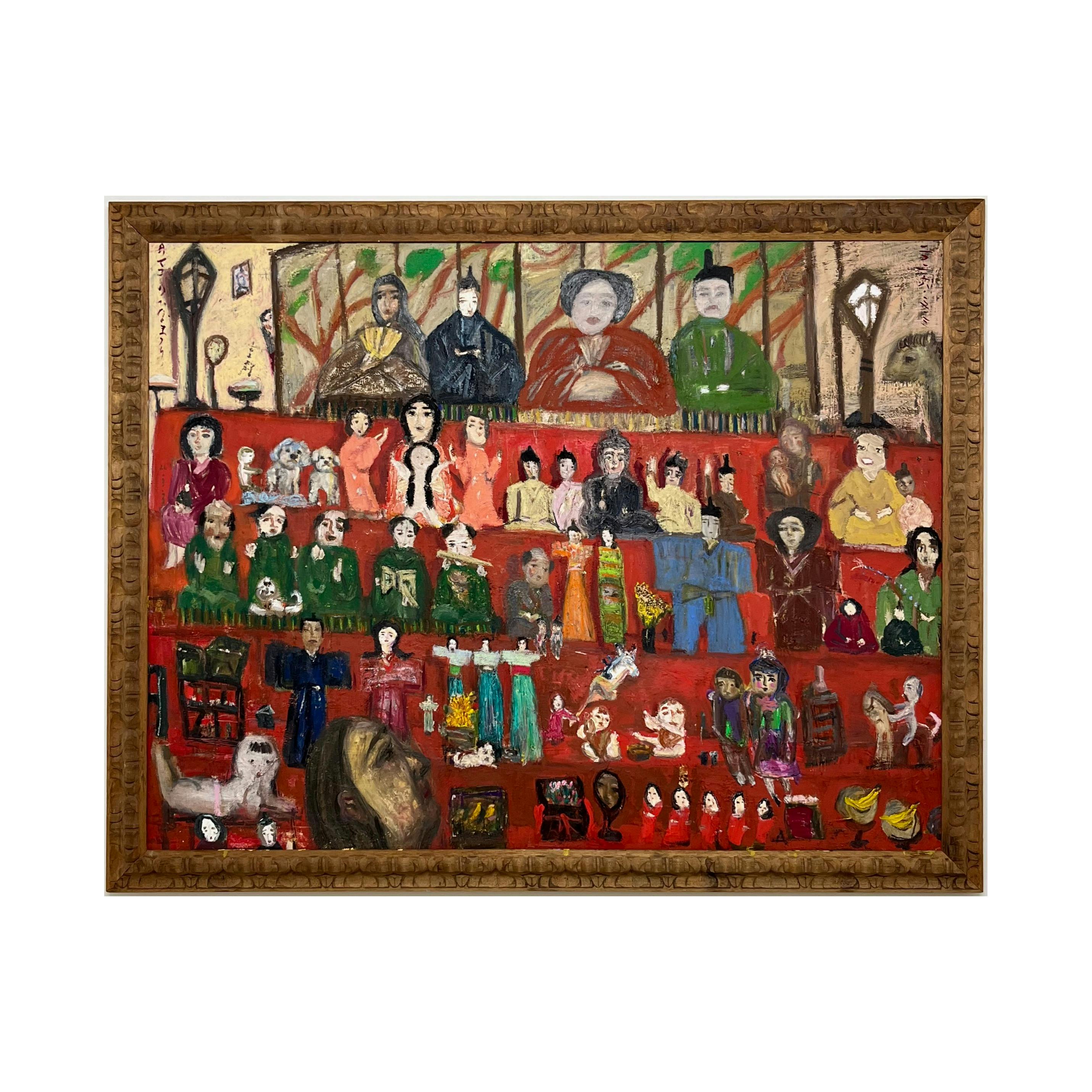 「タマコのひなまつり」額付き