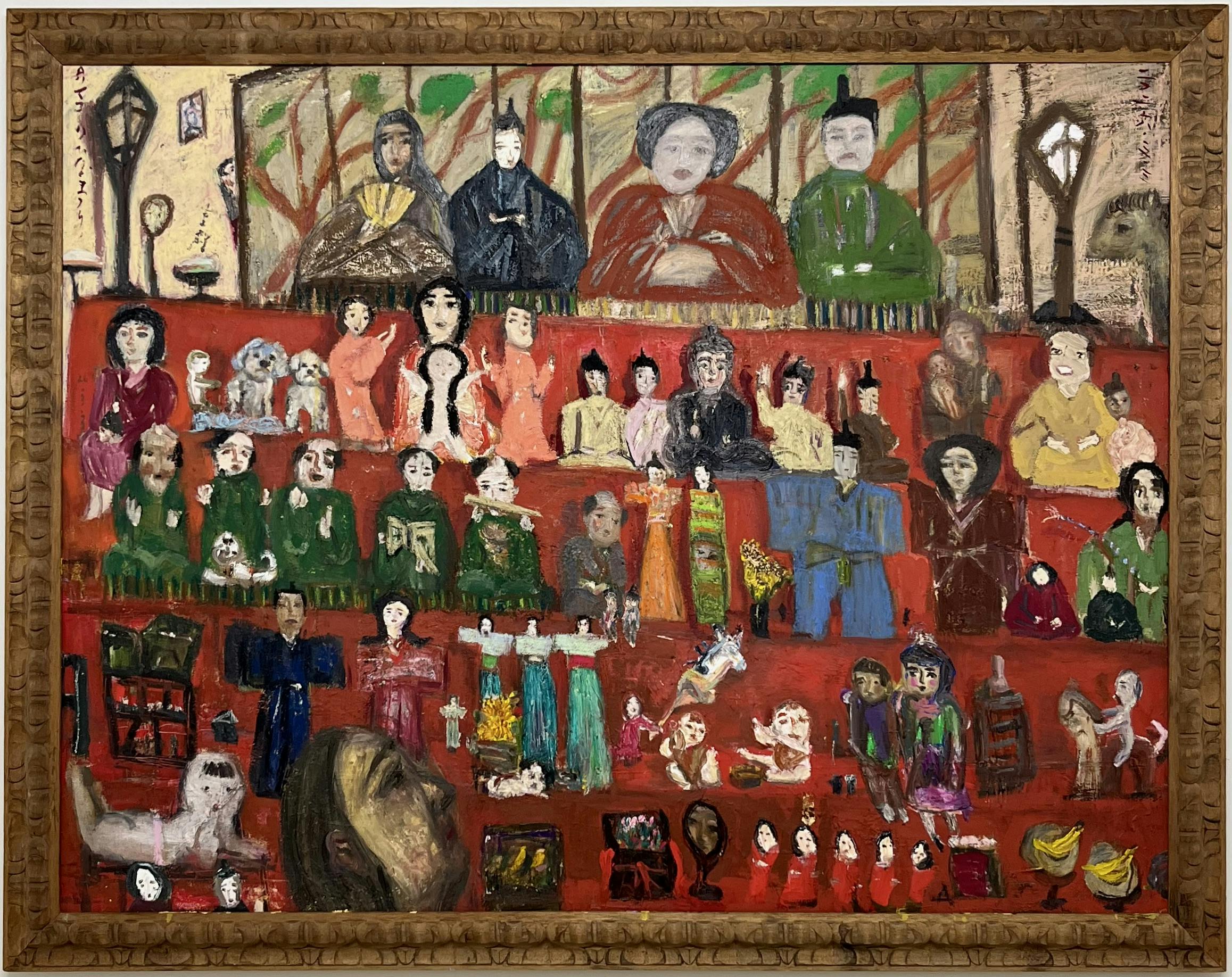 「タマコのひなまつり」額付き