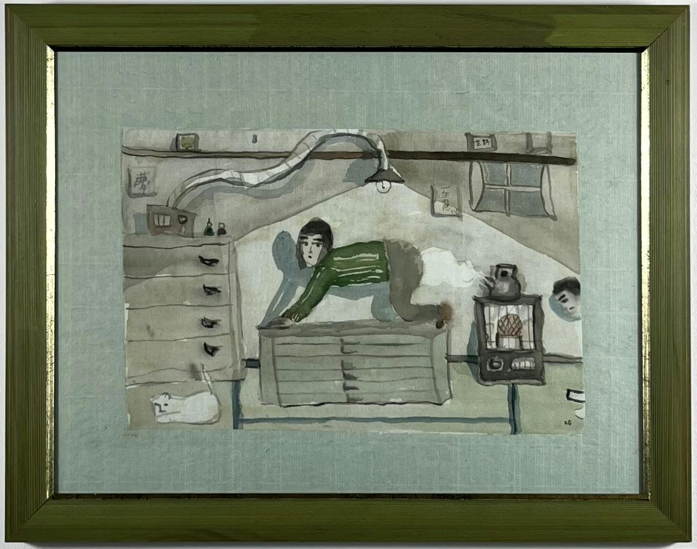 「ホットヒップ」額付き