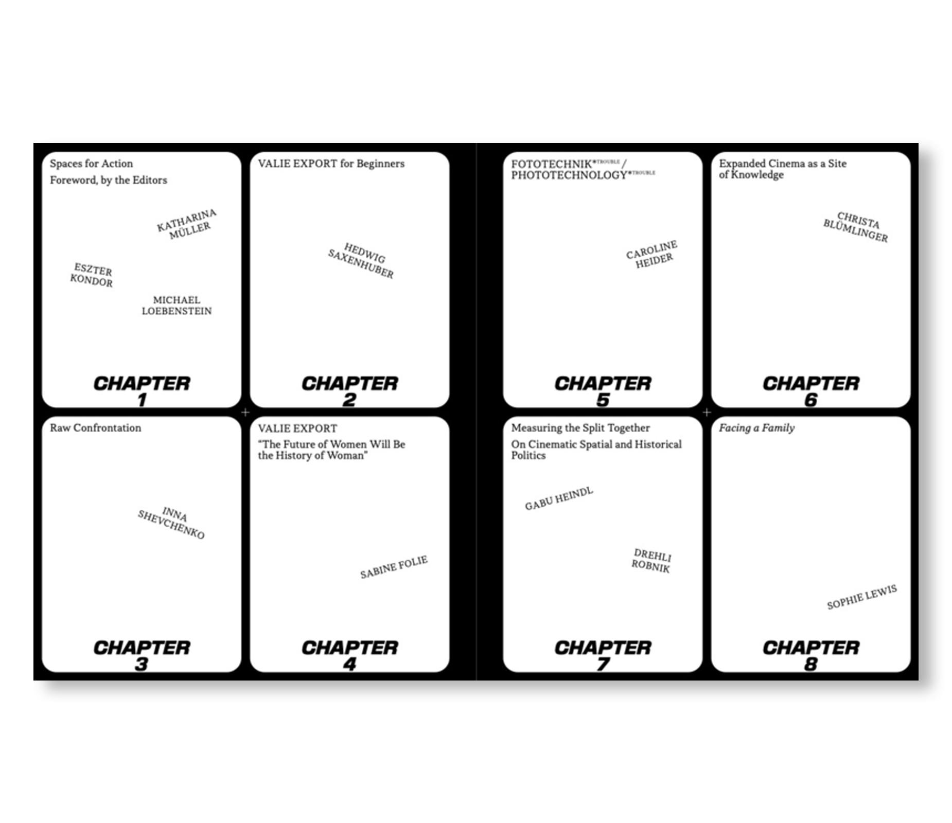 HOW TO DO THINGS WITH VALIE EXPORT [ENGLISH EDITION]