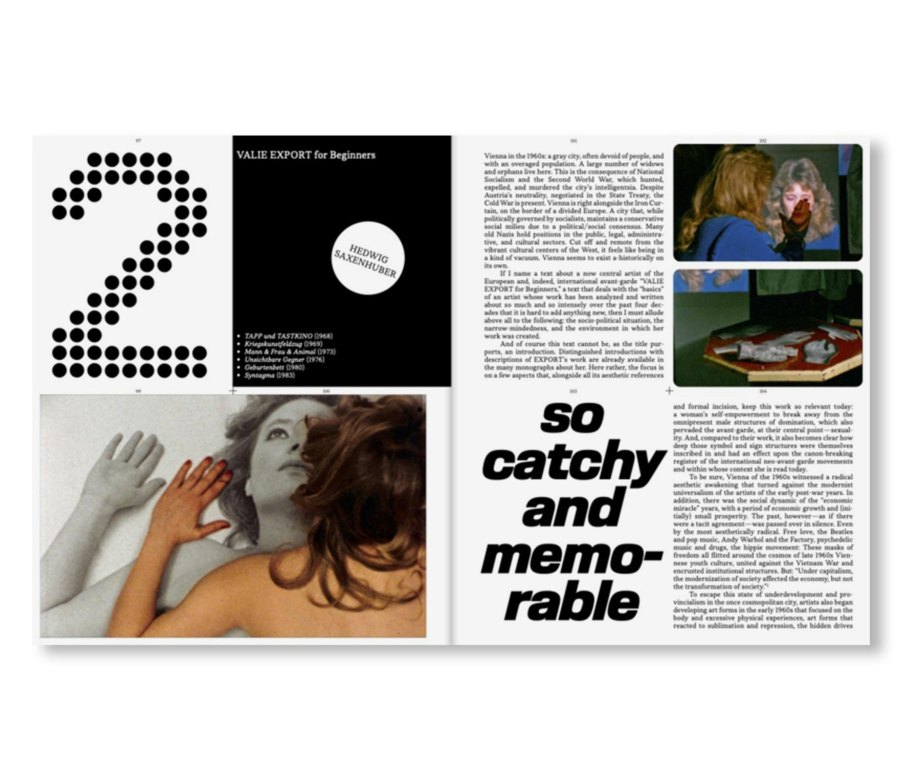 HOW TO DO THINGS WITH VALIE EXPORT [ENGLISH EDITION]