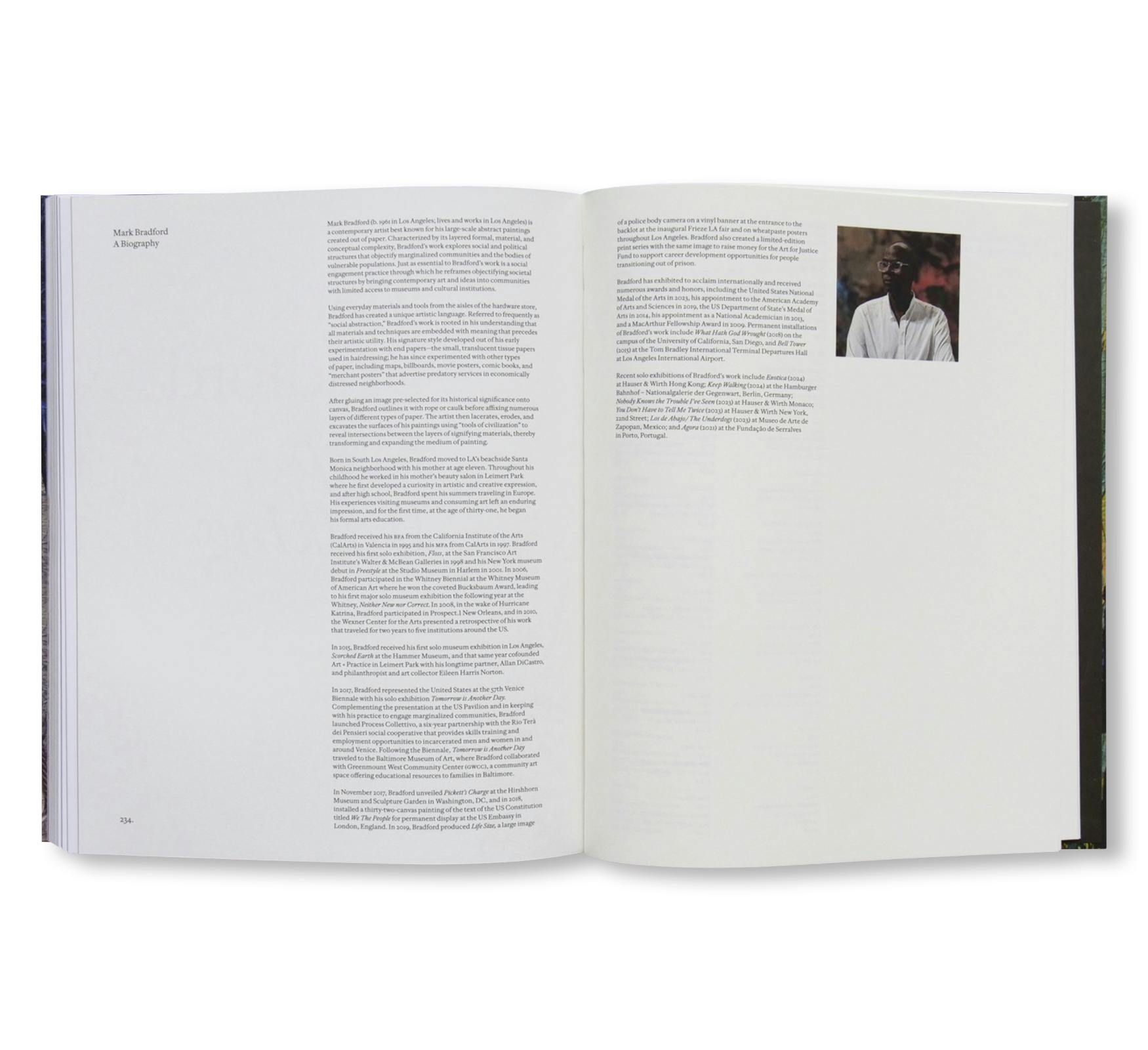 KEEP WALKING by Mark Bradford