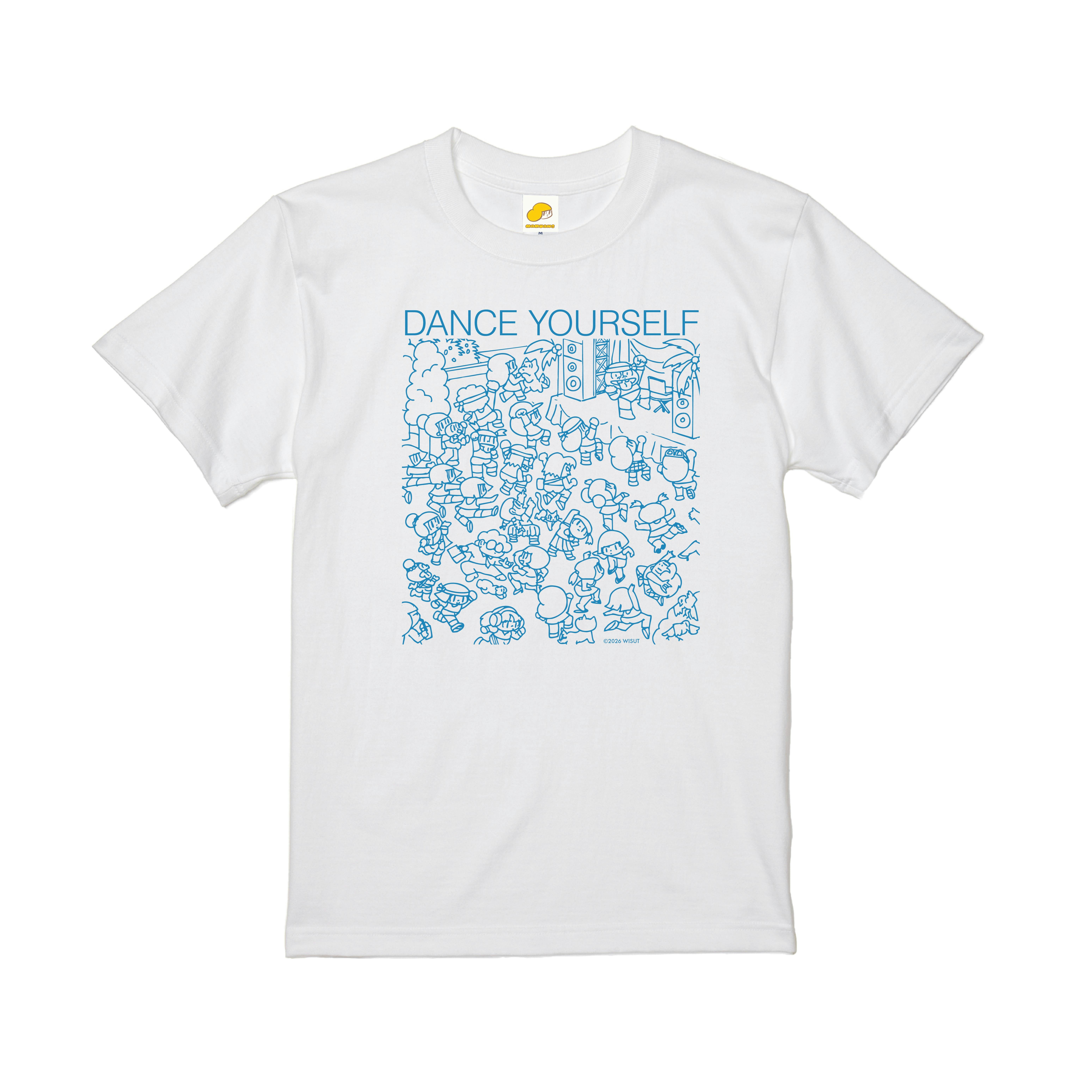 DANCE YOURSELF ティーシャツ　ホワイト Sサイズ