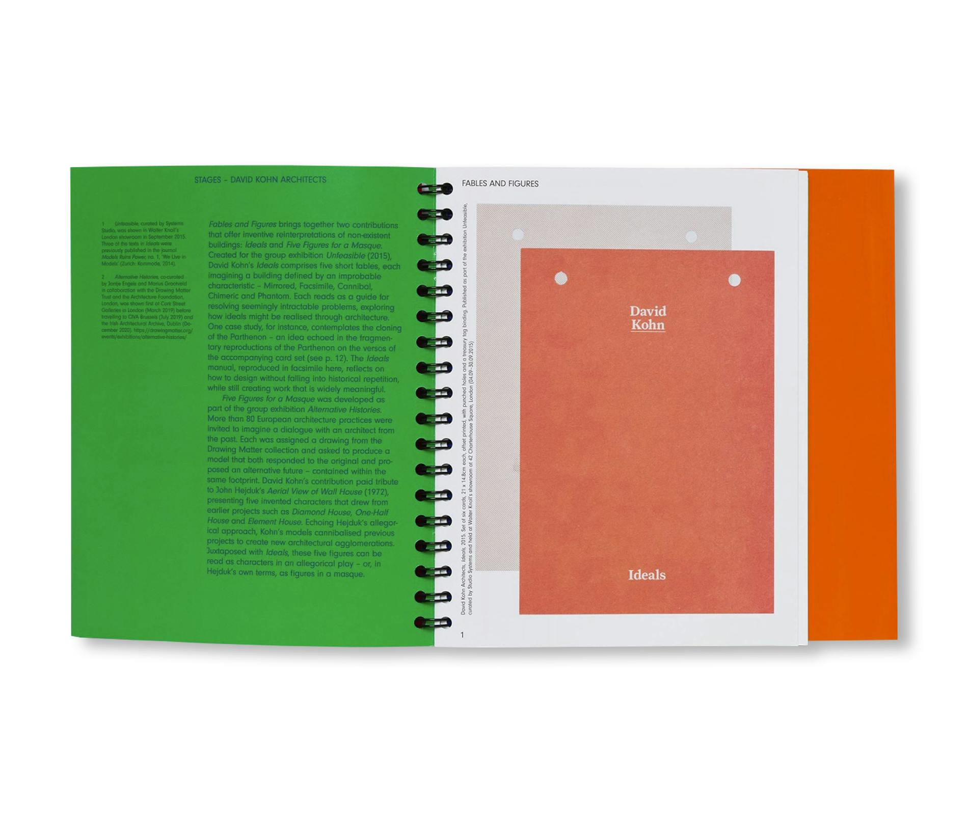 DAVID KOHN ARCHITECTS. STAGES - AN ARCHITECT´S BOOK