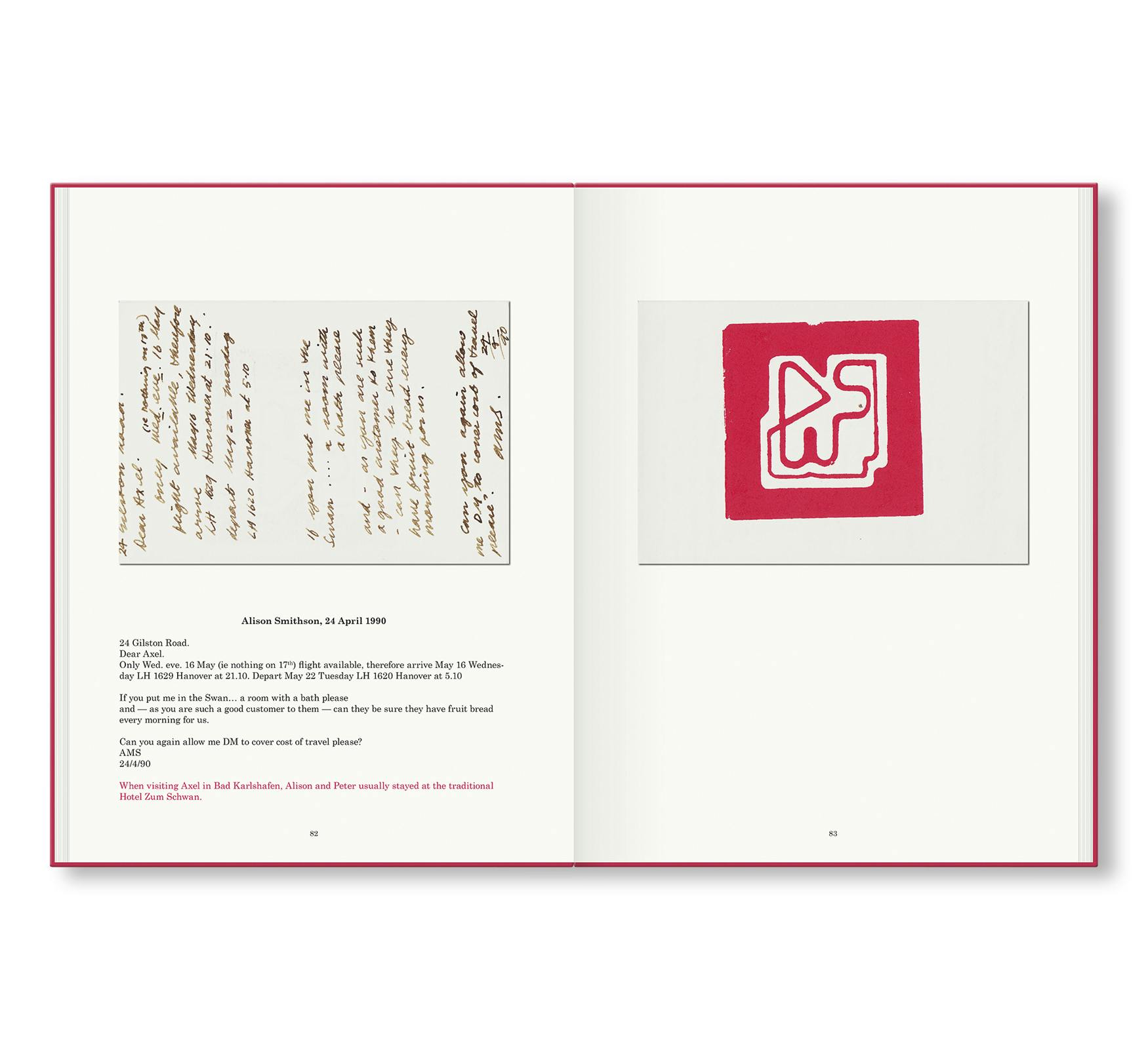 DEAR AXEL…99 POSTCARDS FROM ALISON AND PETER SMITHSON