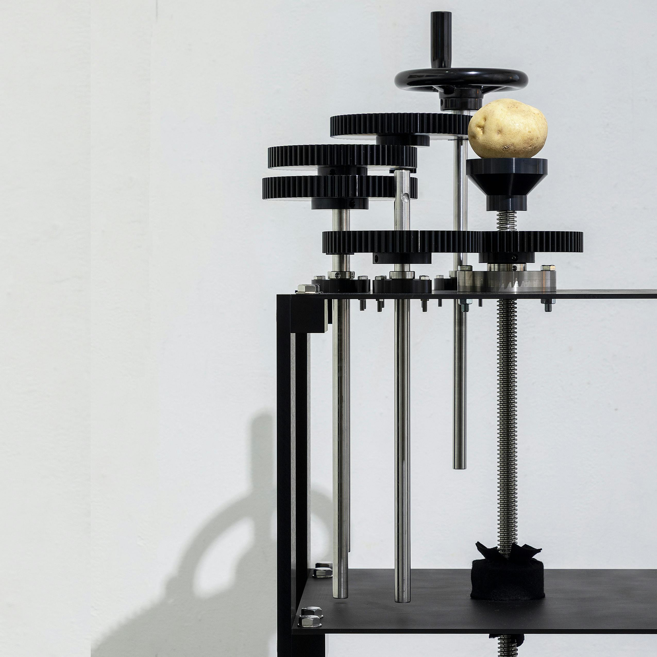 芋の皮を剥くことでさえ　Even peeling potatoes