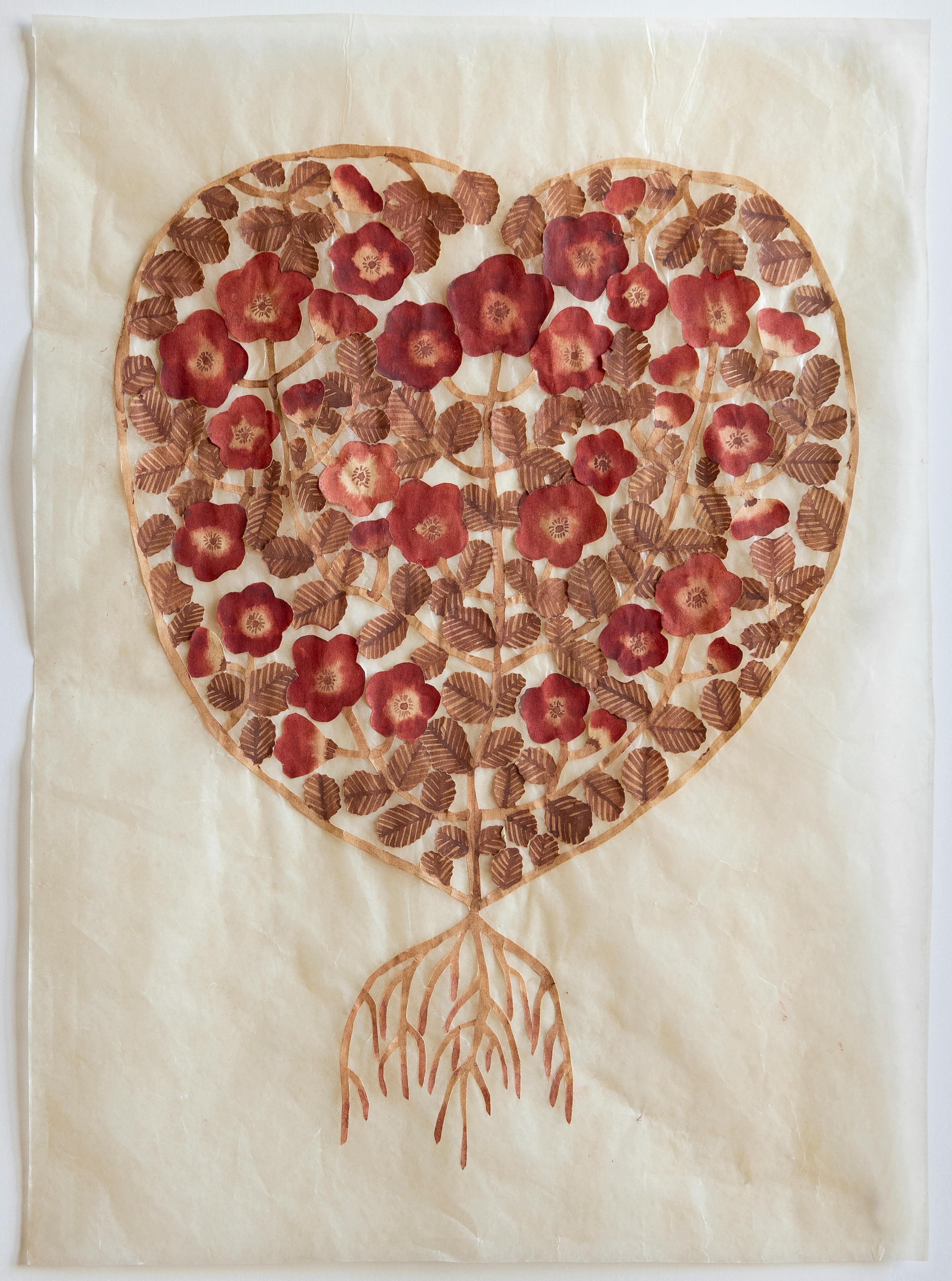 花ひとつ（赤い花）