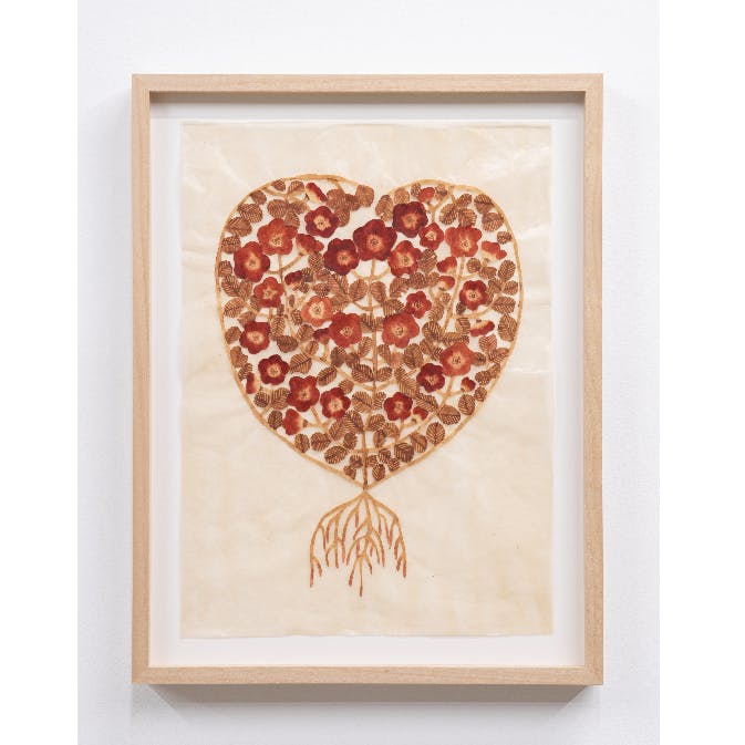 花ひとつ（赤い花）