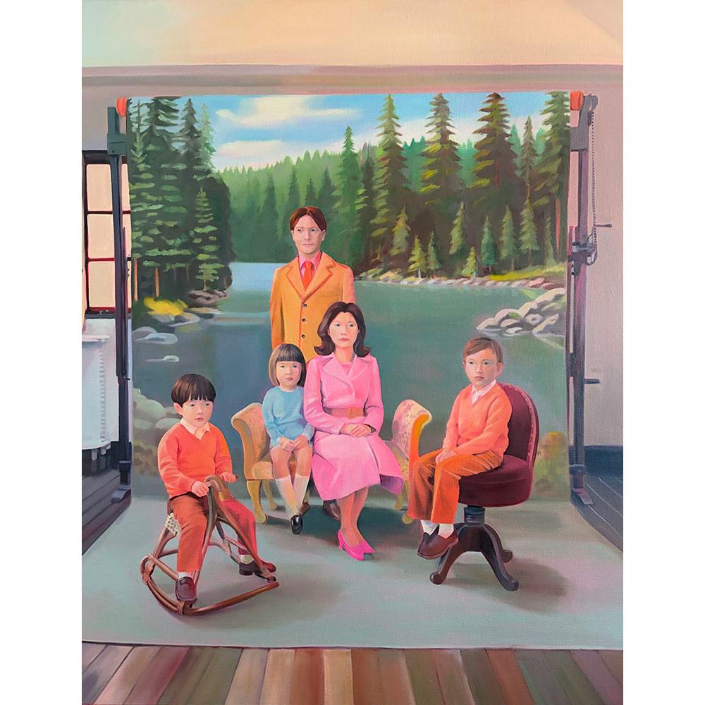 At the Portrait Studio