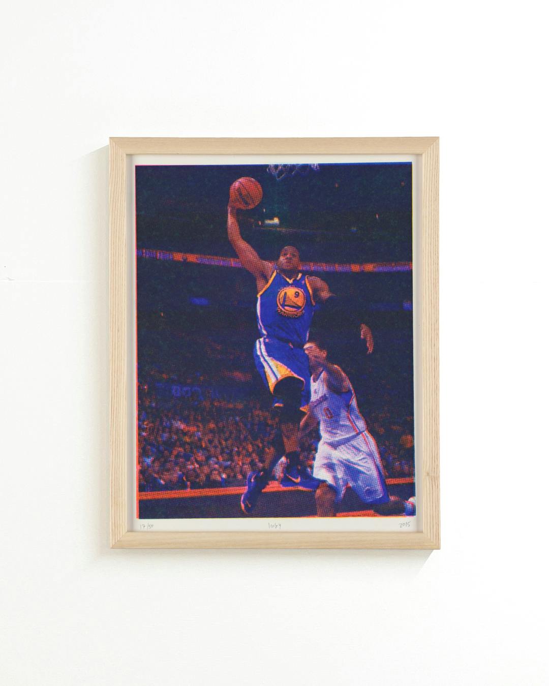 Iggy Risograph Print Framed