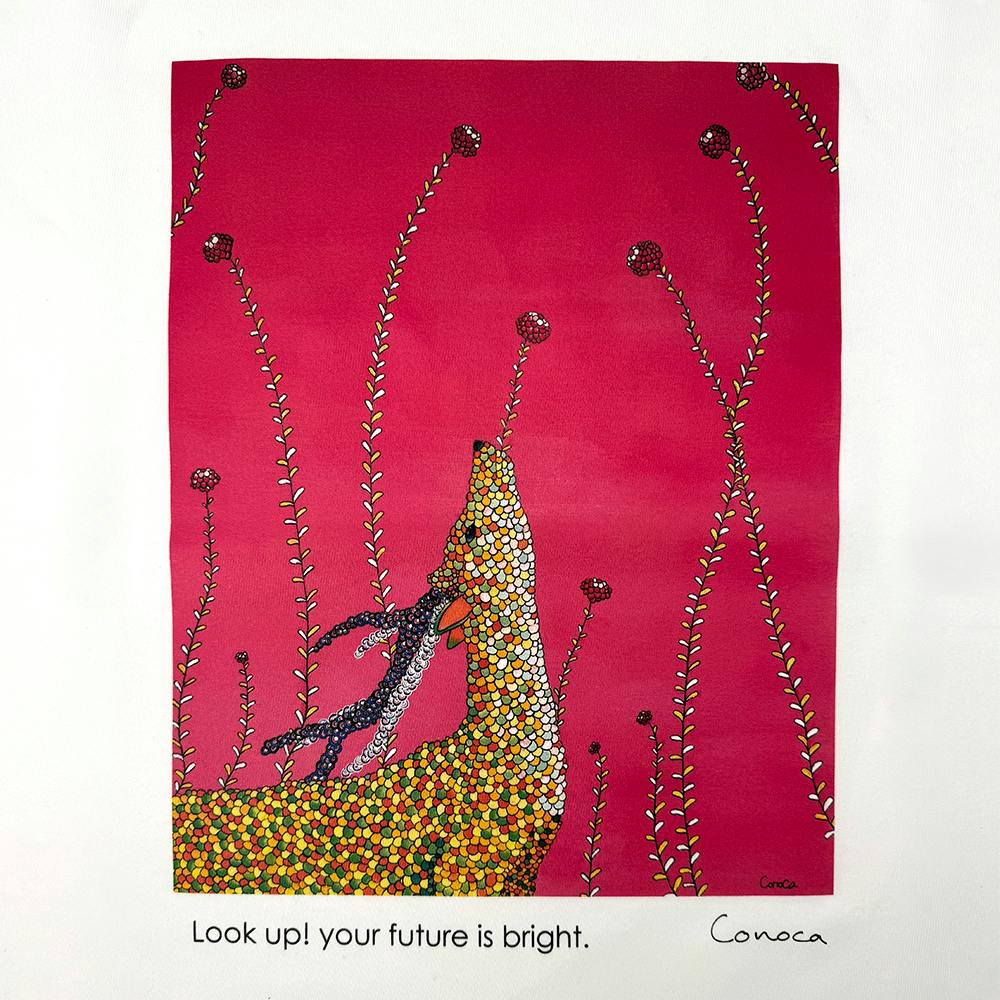 【Sサイズ】Conoca×ROOTOTE / Look Up Tshirt / 086902