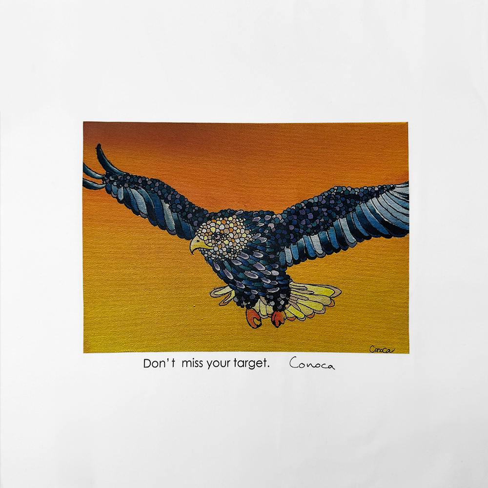 【Mサイズ】Conoca×ROOTOTE / Eagle Tshirt / 086703