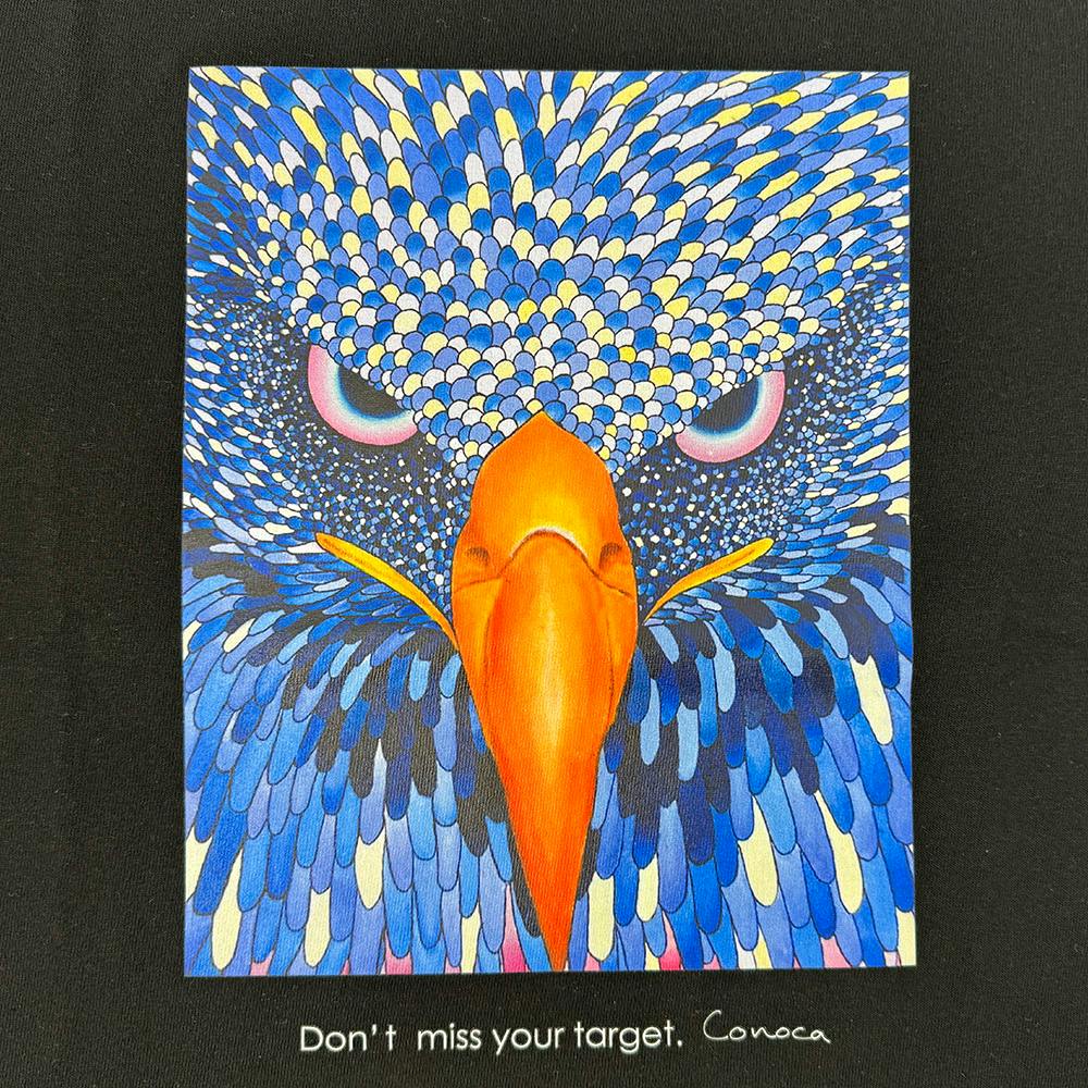【Sサイズ】Conoca×ROOTOTE / Eagle Face Tshirt / 086904