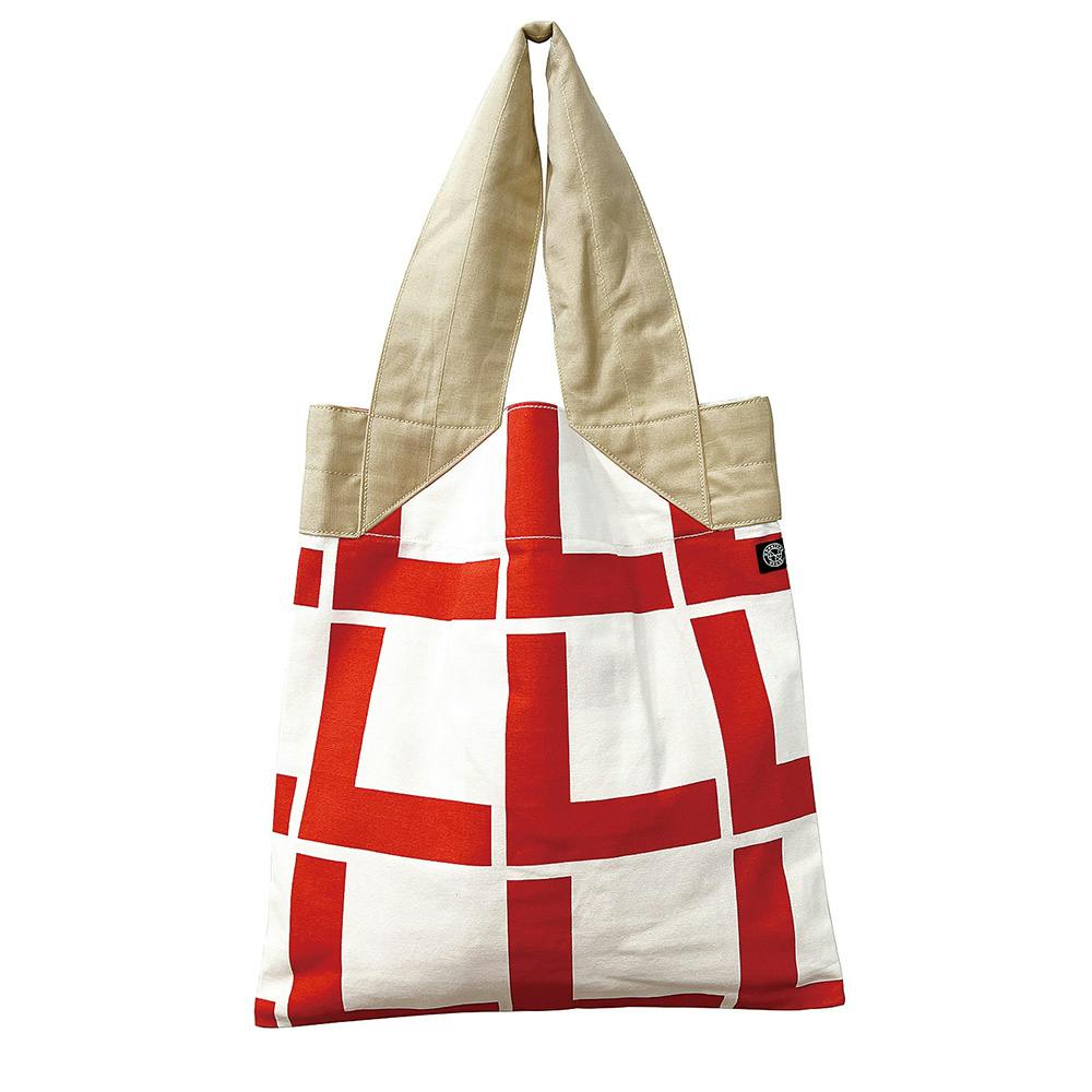 NORDISKA TYGER × ROOTOTE / "Aino Östergren" LINIE TOTE Red / 643801