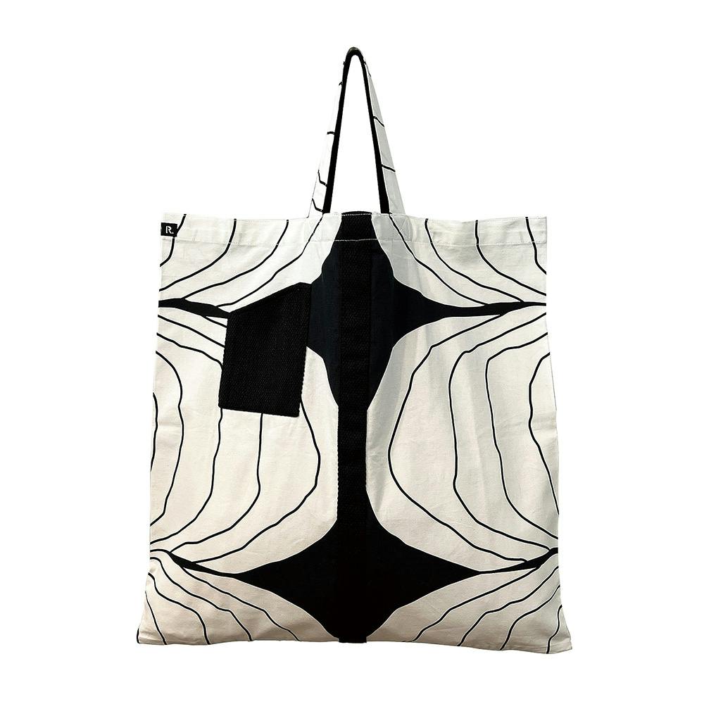 NORDISKA TYGER × ROOTOTE / "Chiqui Mattson" NIPPON TOTE Black / 644304