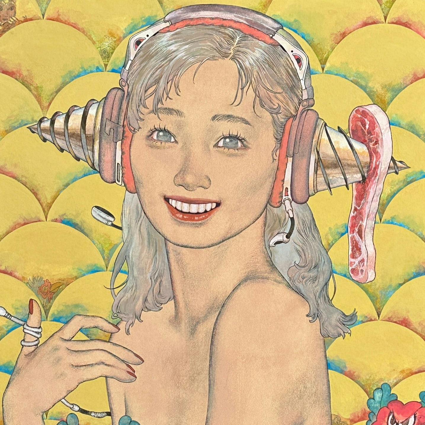 攻撃的ヘッドホン