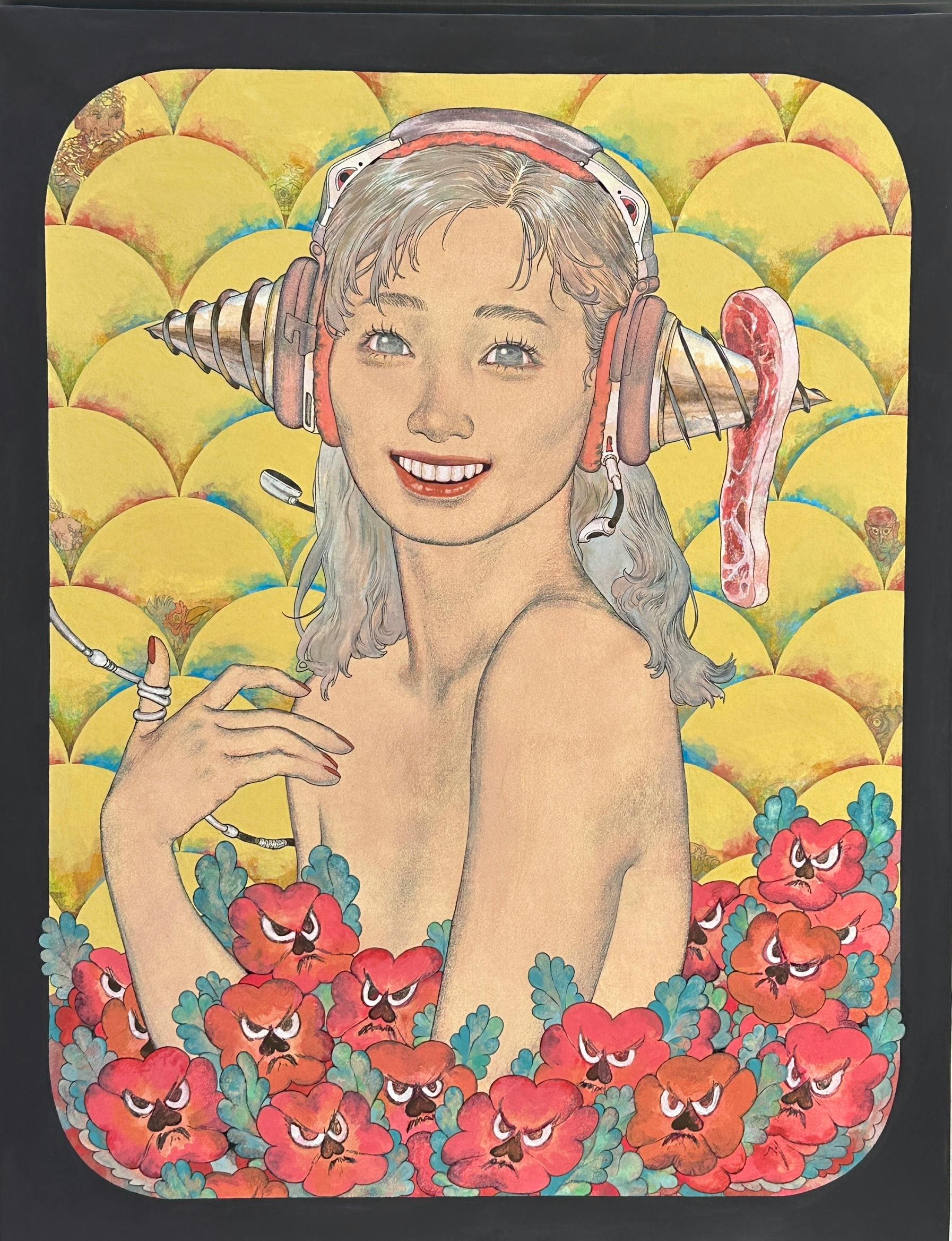 攻撃的ヘッドホン