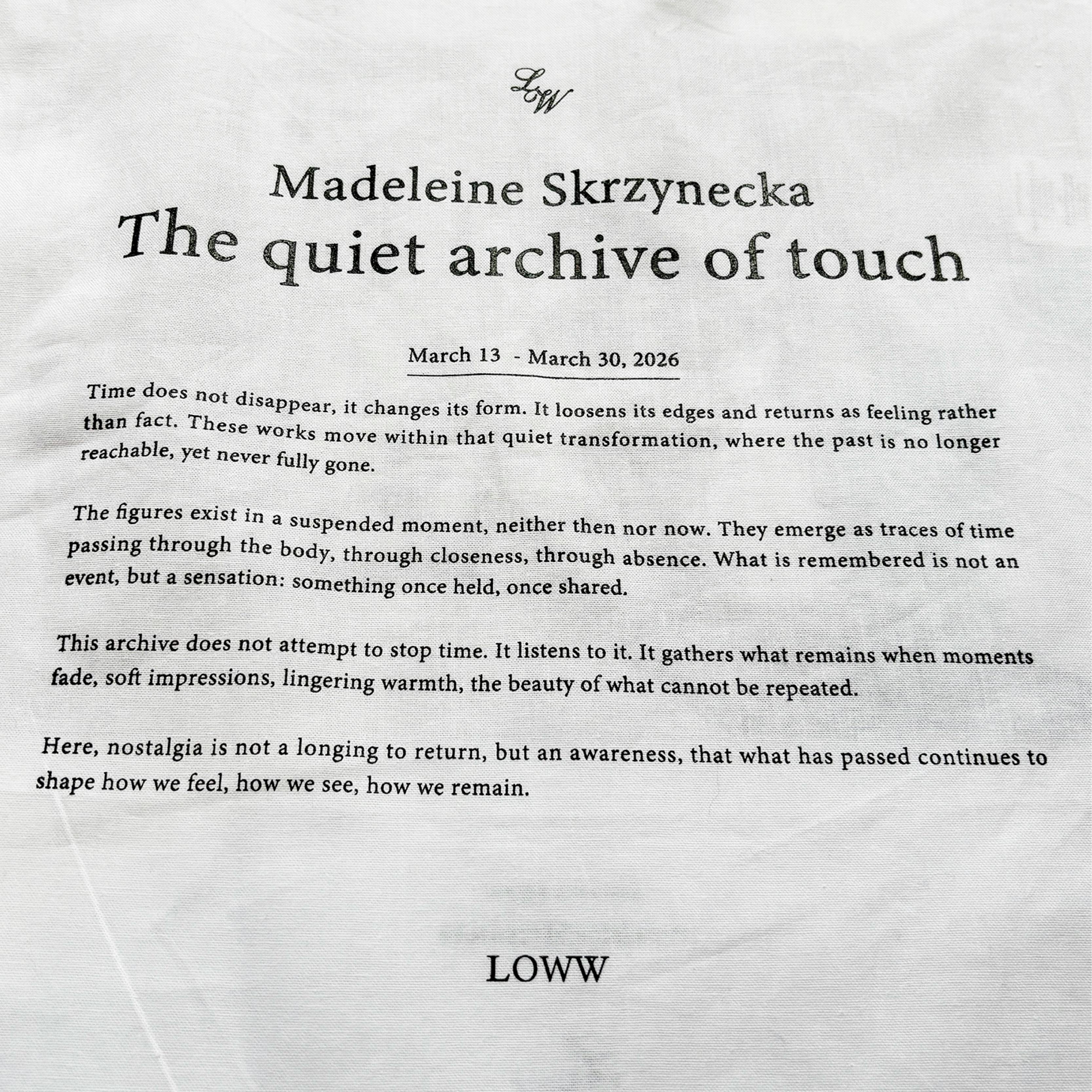 【予約商品】Madeleine Skrzynecka / トートバッグ（2026年4月上旬お届け）