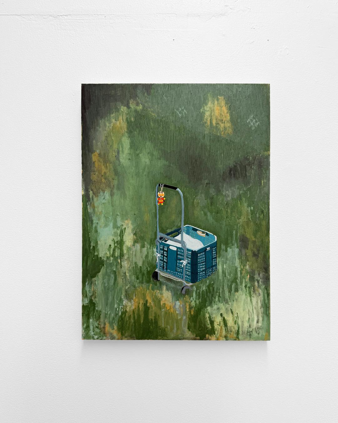 Untitled - Painting on Wood Panel