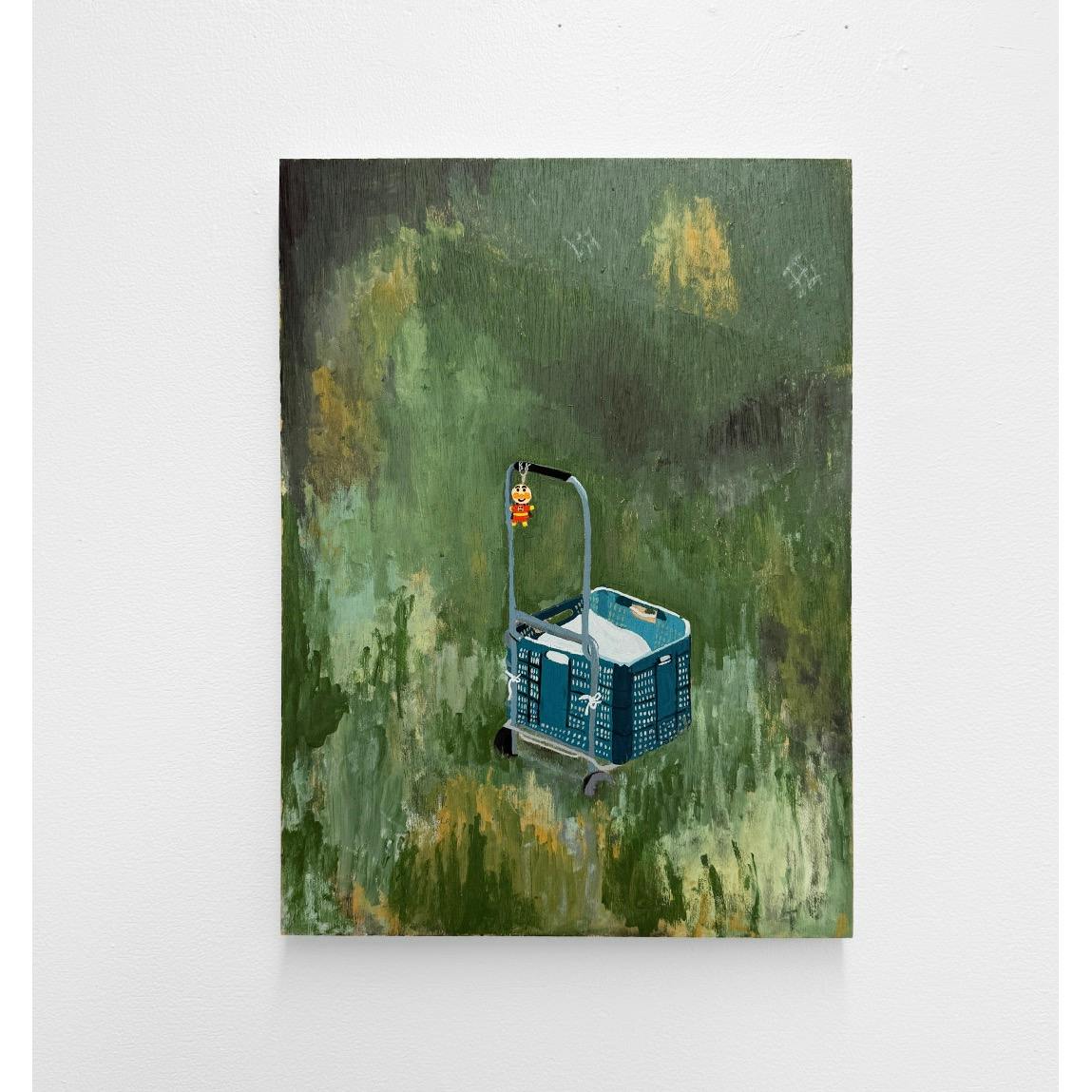 Untitled - Painting on Wood Panel