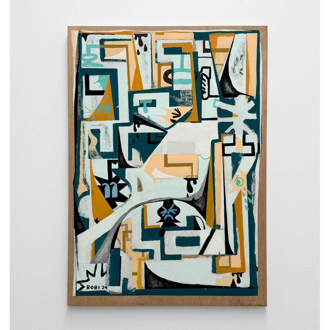Untitled - Painting on Wood Panel