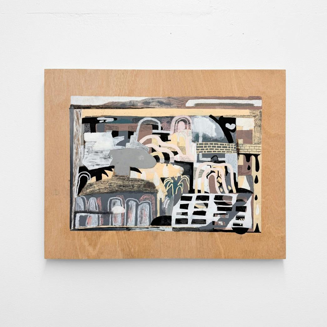 Untitled - Painting on Wood Panel