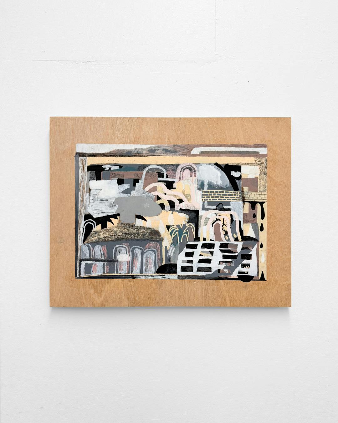 Untitled - Painting on Wood Panel