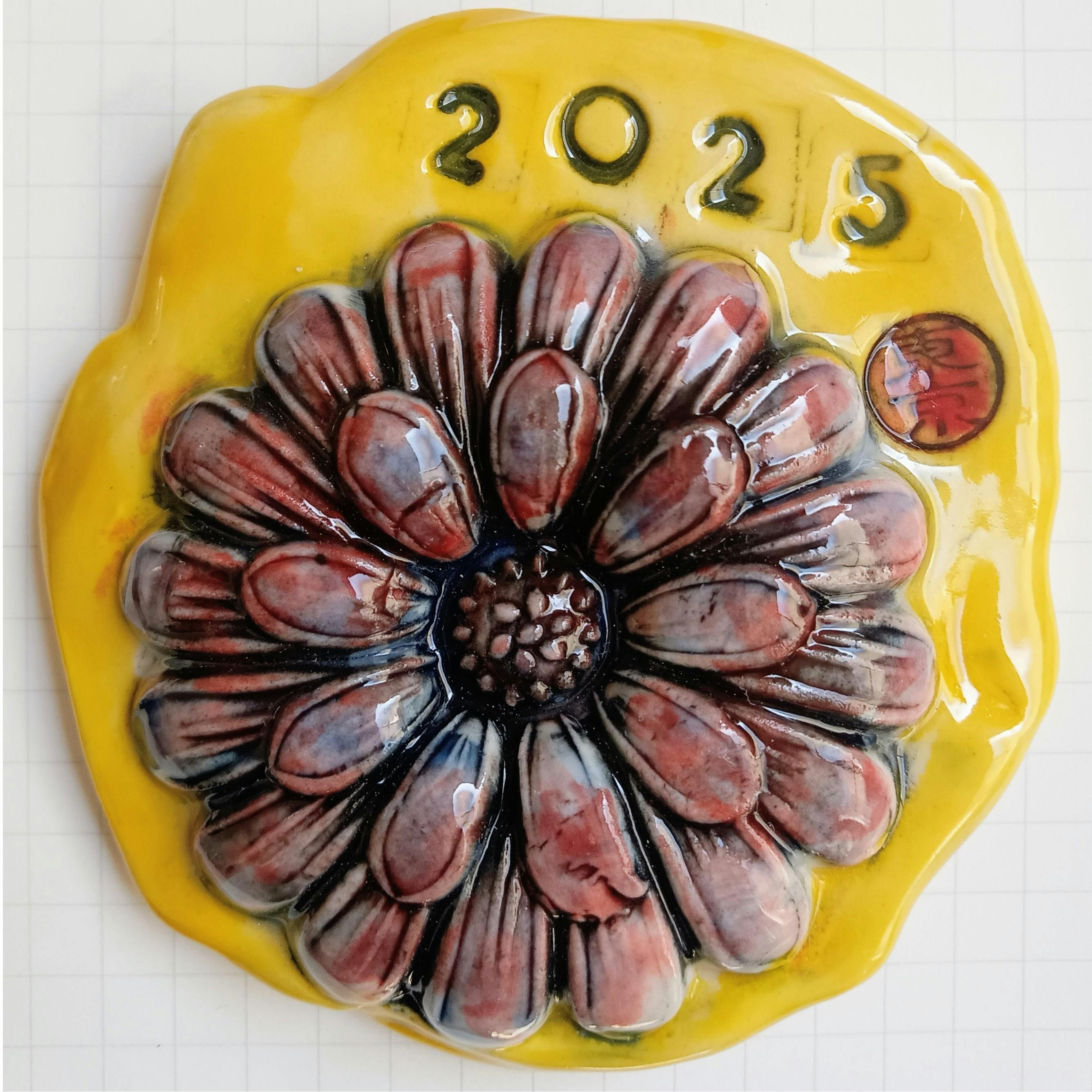 Fragile poem ＃１３ 無題（菊・黄）