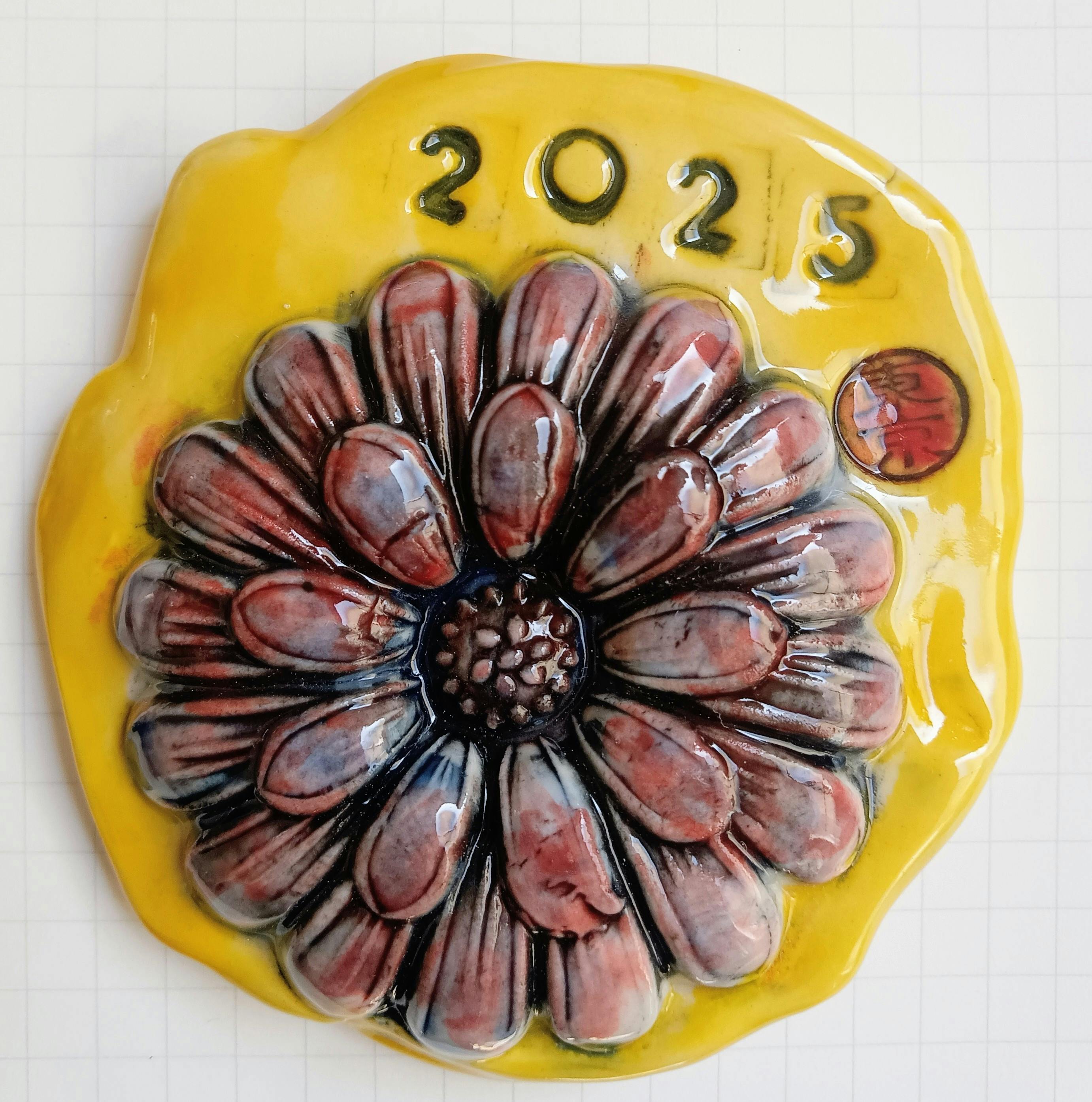 Fragile poem ＃１３ 無題（菊・黄）