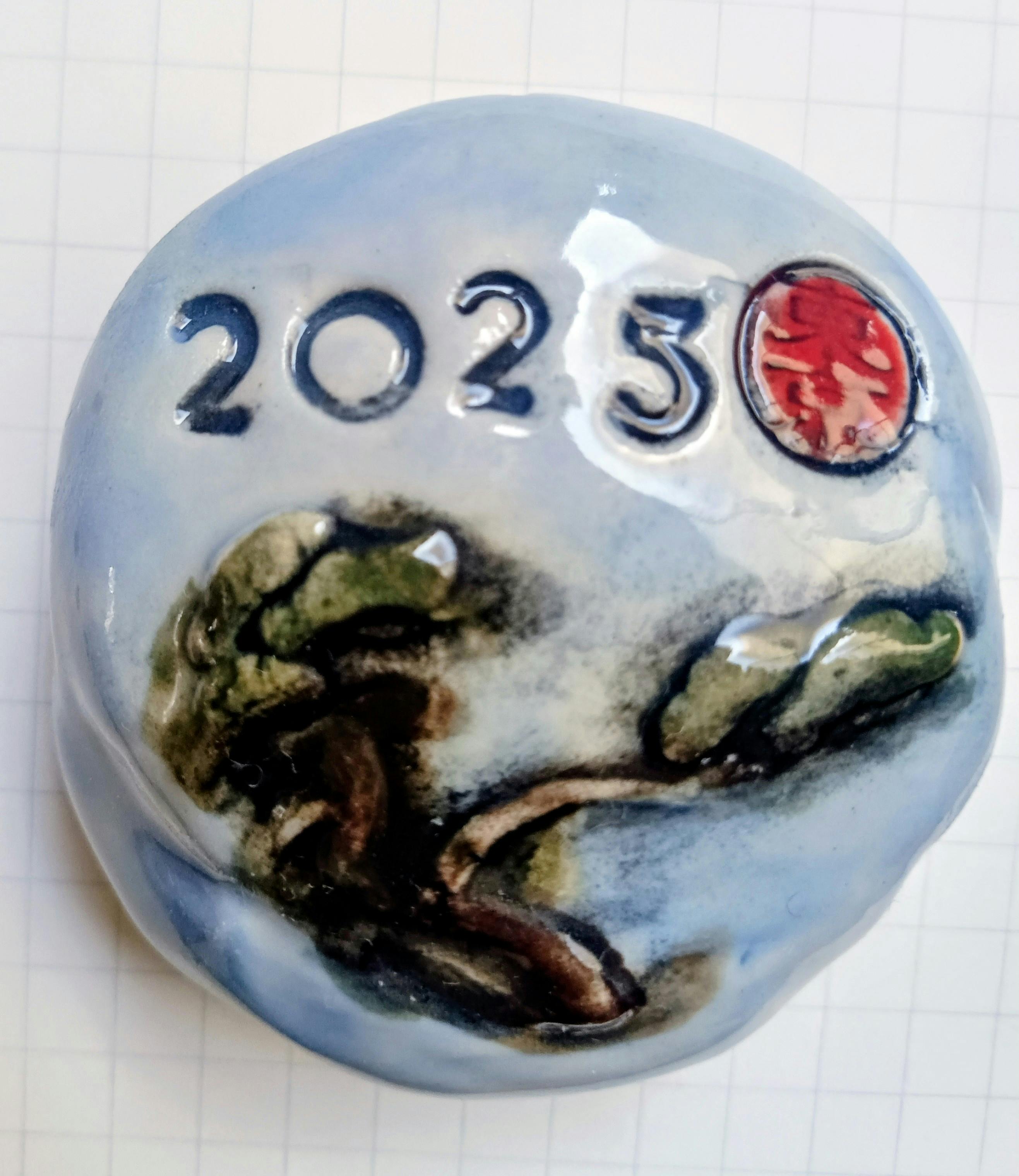 Fragile poem ＃２０ 無題（松・青空）