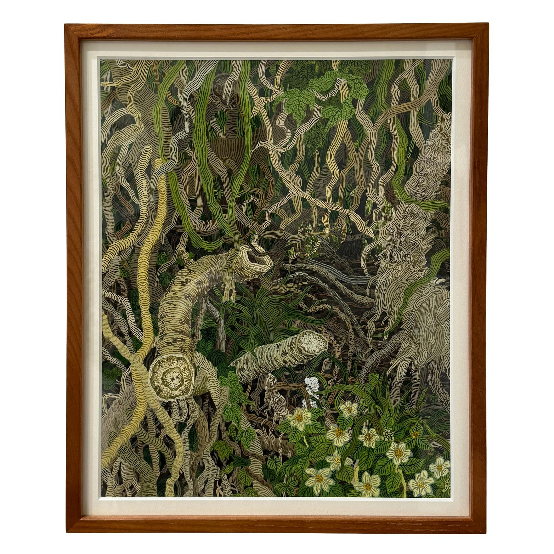 タコノキのしげみ