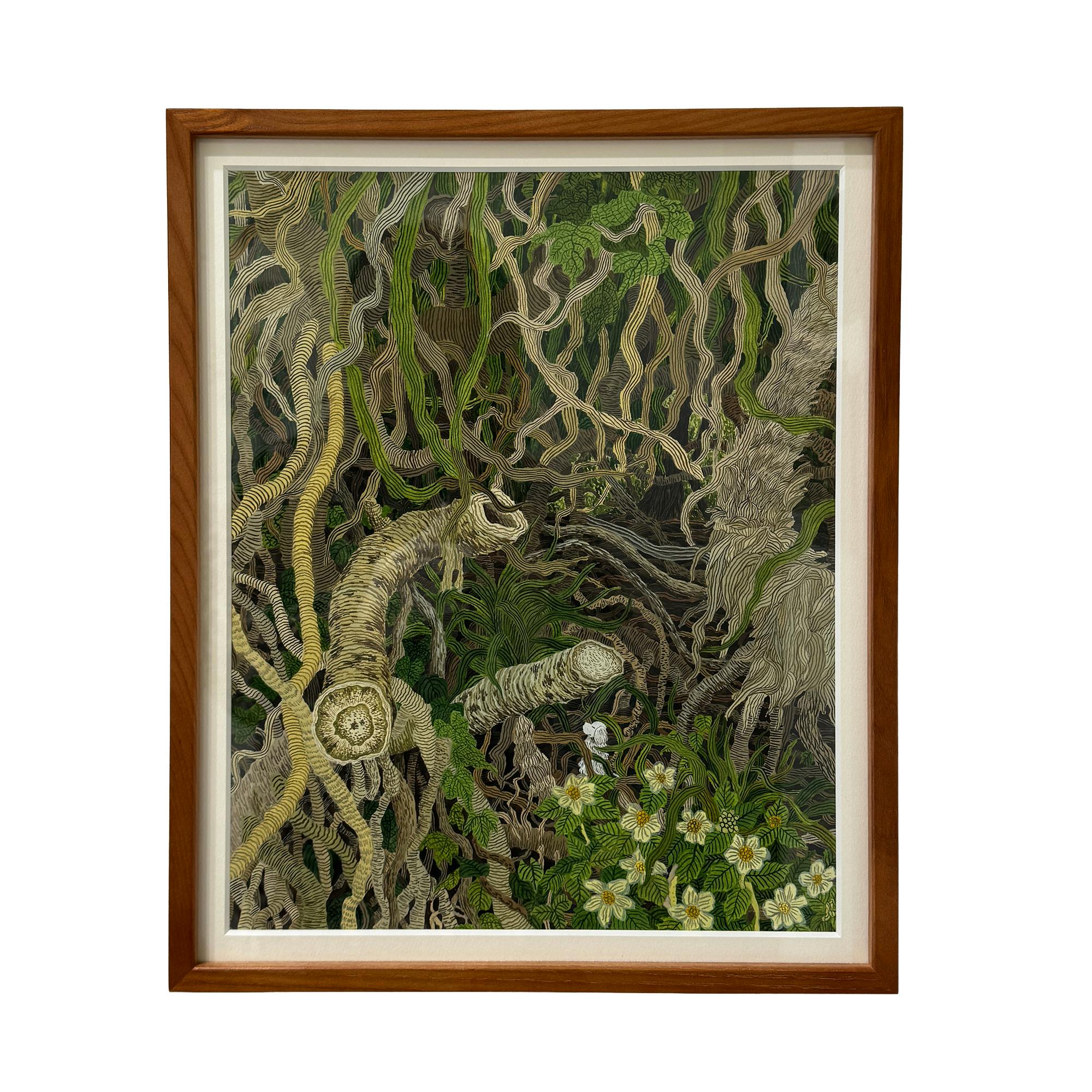 タコノキのしげみ