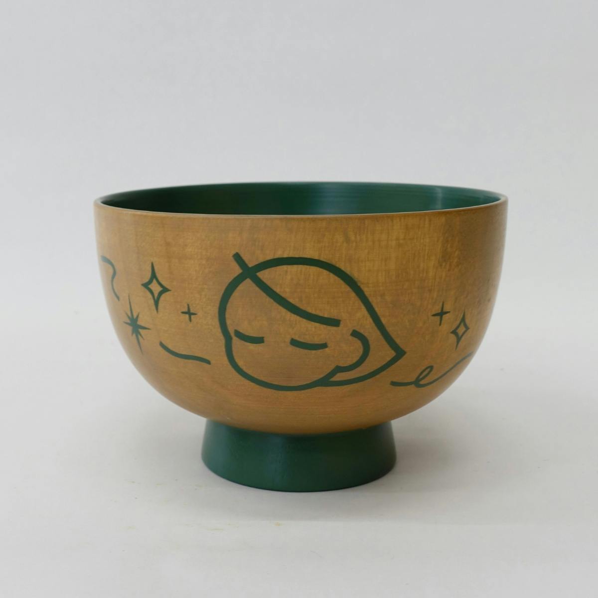 内塗り小汁椀-白-