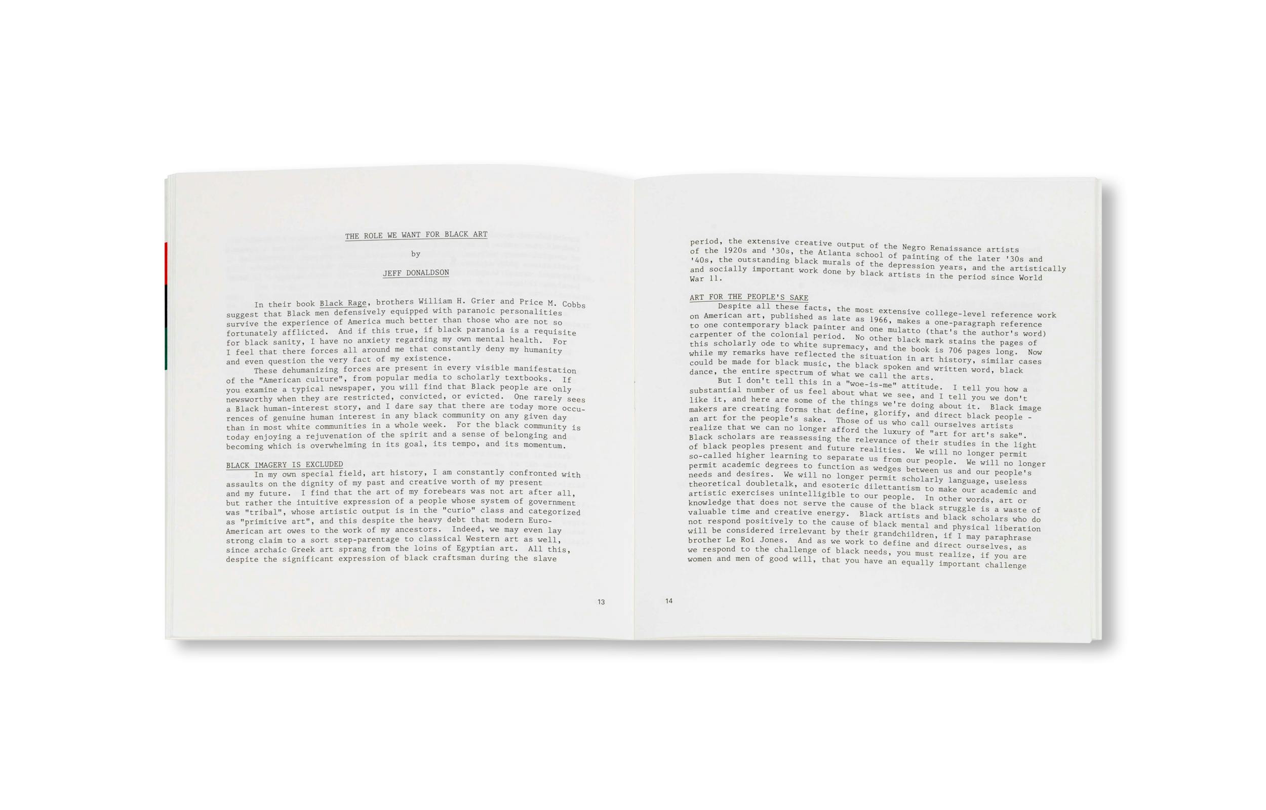 BLACK ART NOTES [SECOND PRINTING]