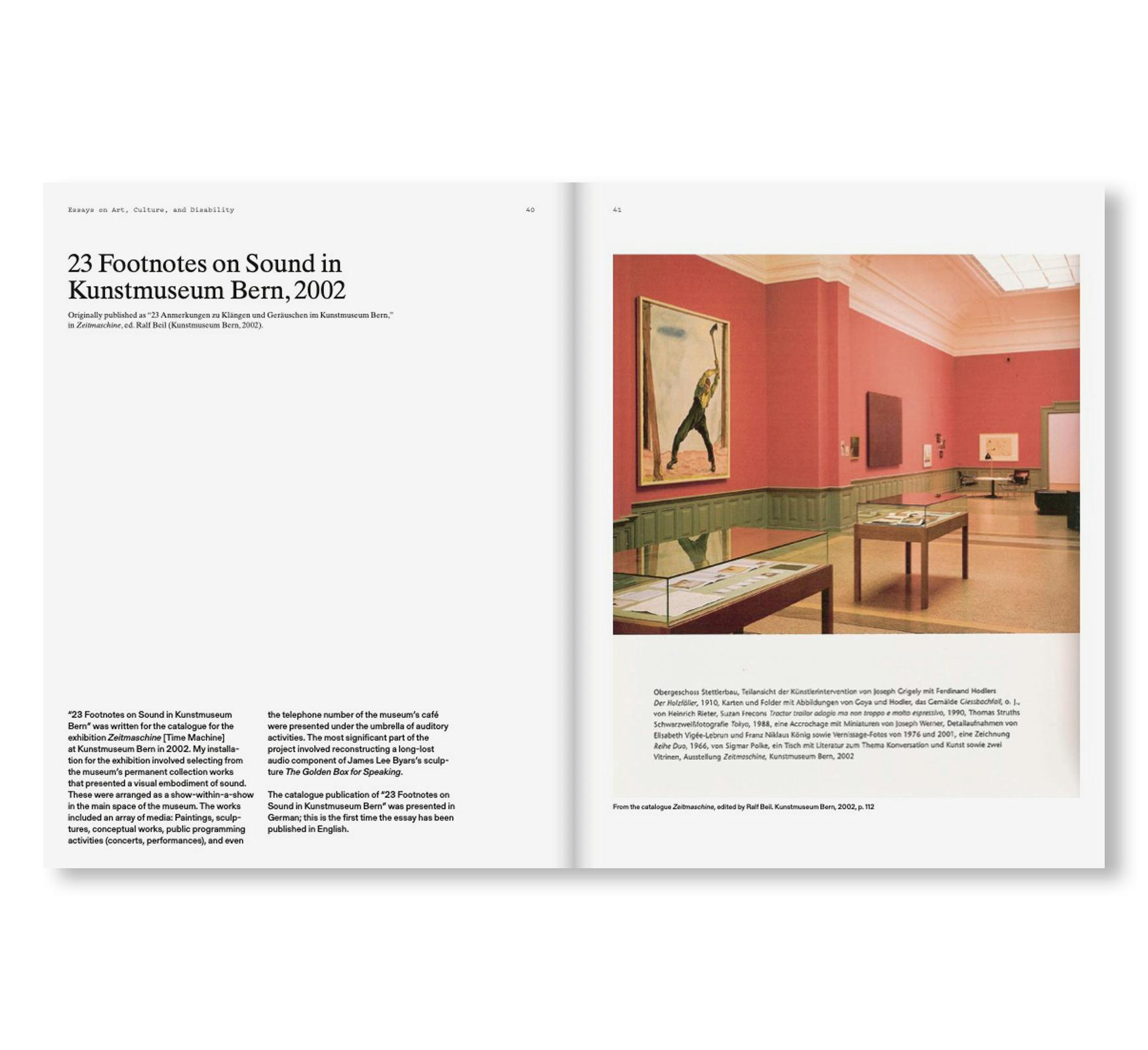 OTHERHOW: ESSAYS AND DOCUMENTS ON ART AND DISABILITY 1985-2024