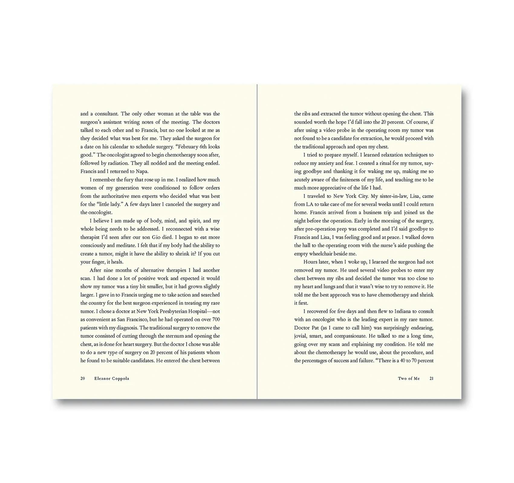 TWO OF ME: NOTES OF LIVING AND LEAVING