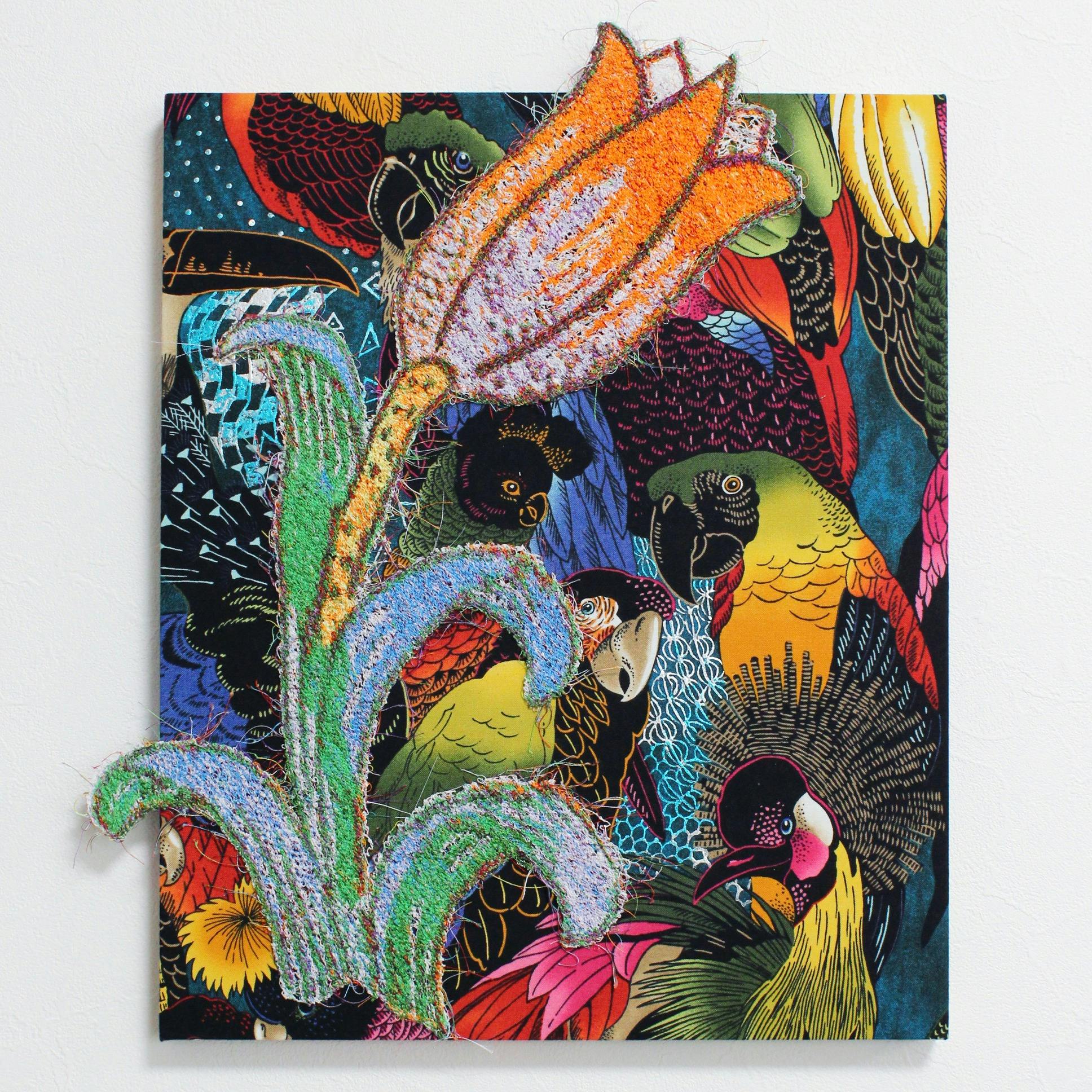 Knots Flower and Birds -Tulip-