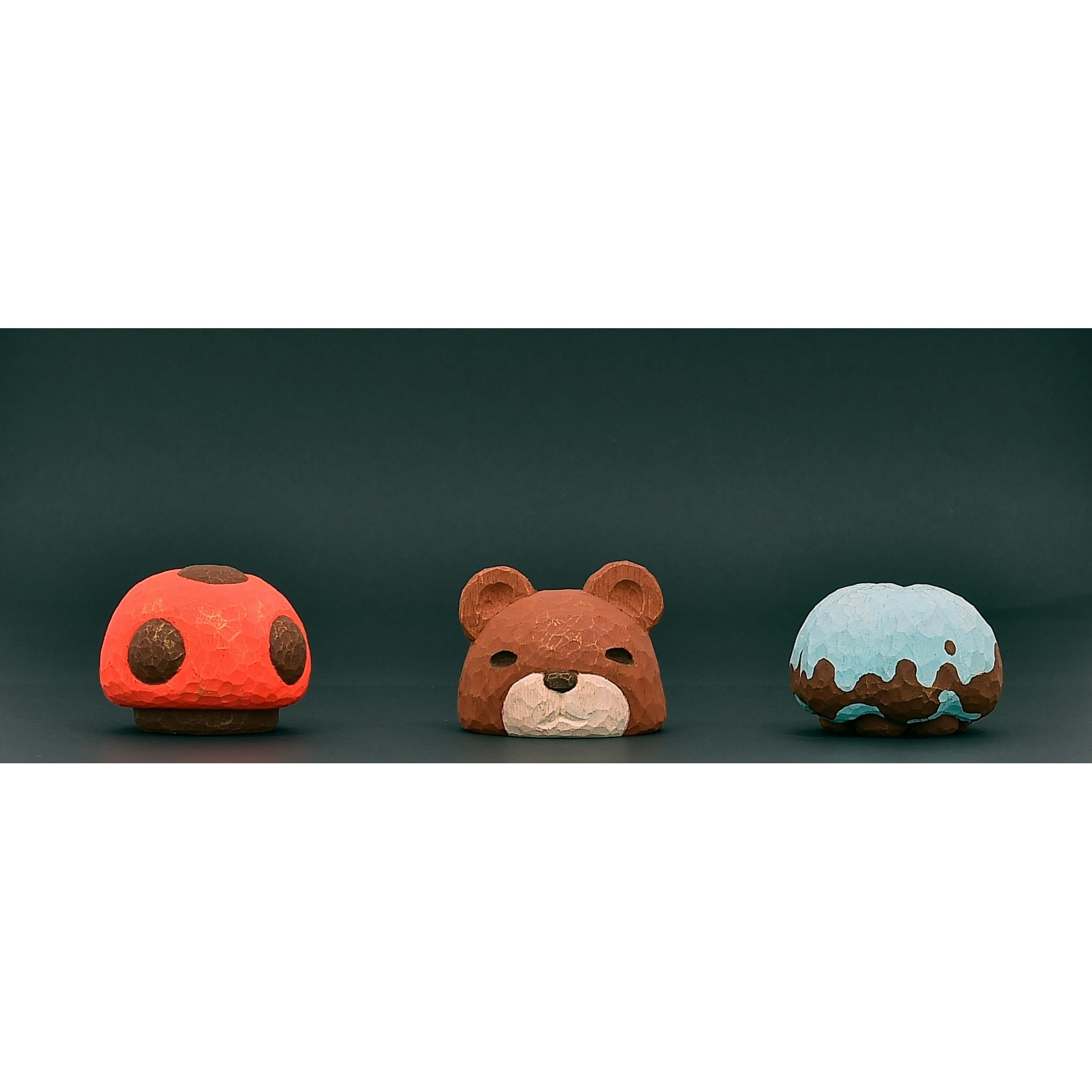 キノコ☆くま☆クラゲ