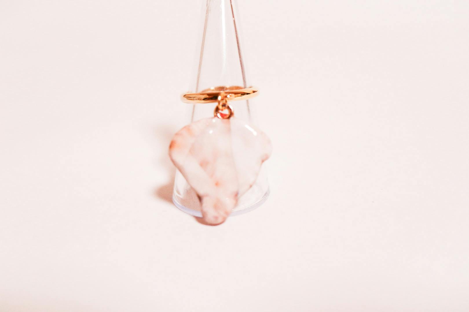 立体犬チャーム リングE