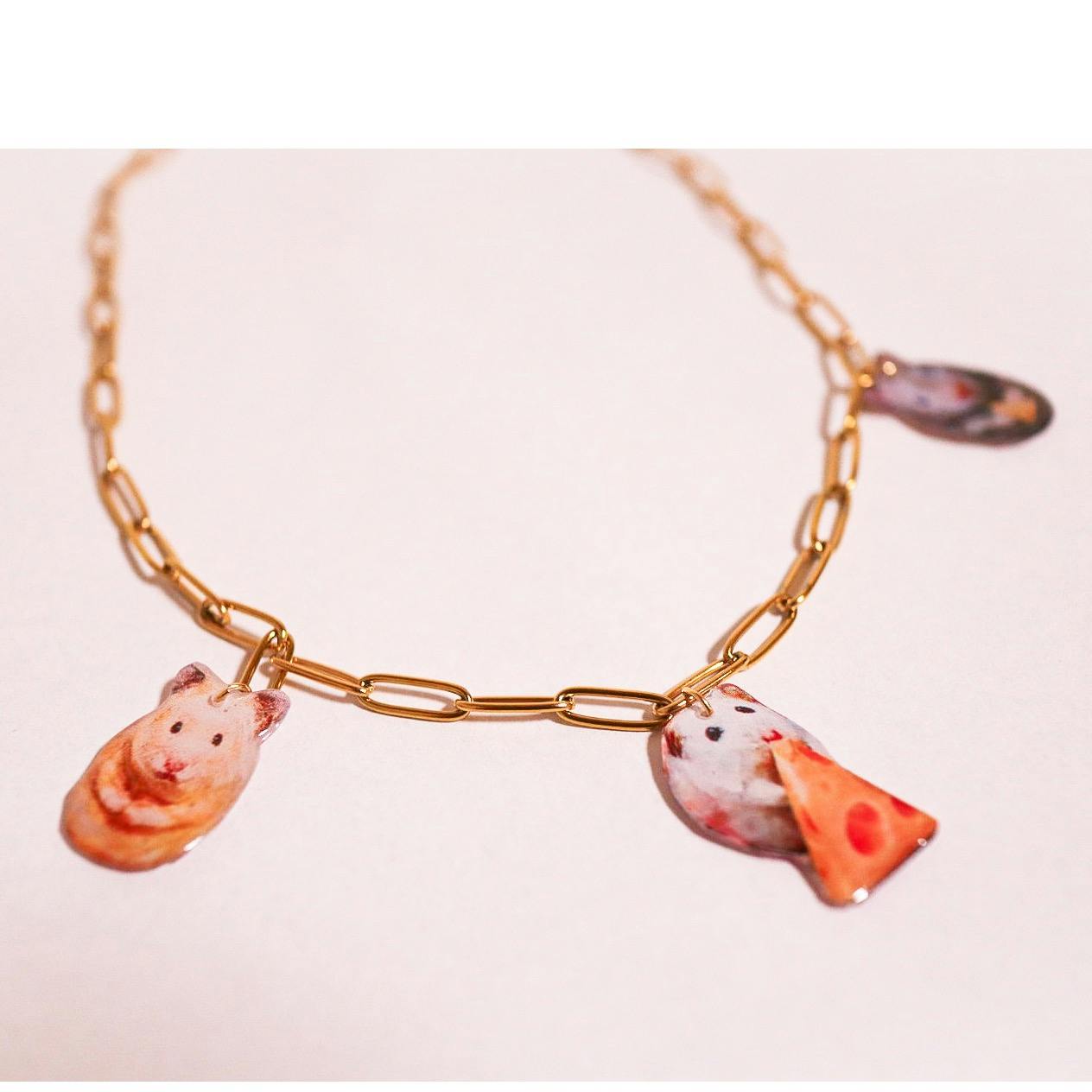 ネックレスチャーム３個