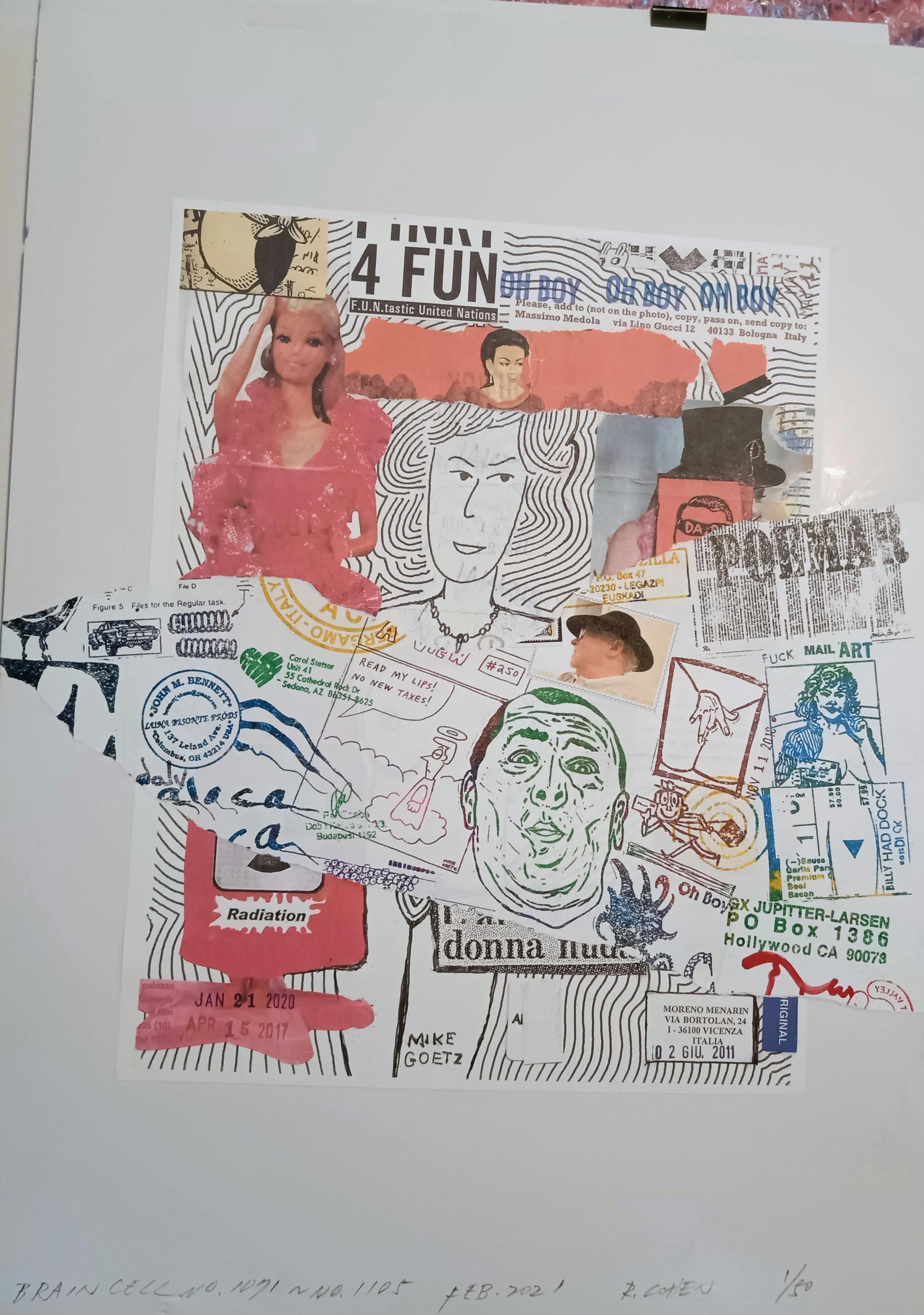 Ryosuke Cohen「BRAIN CELL №1071～1105（35枚セット）」