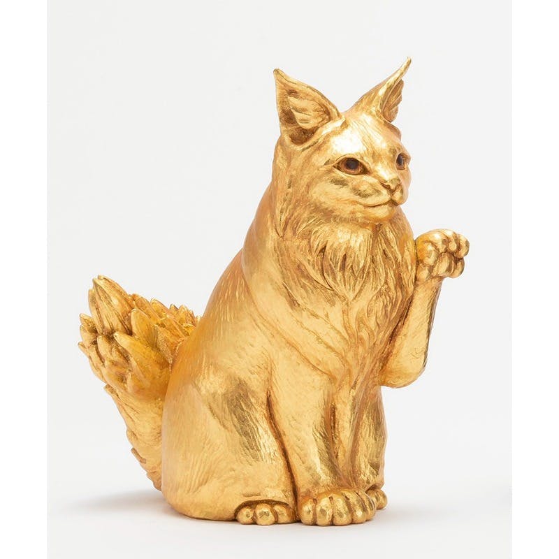 Lucky cat gold