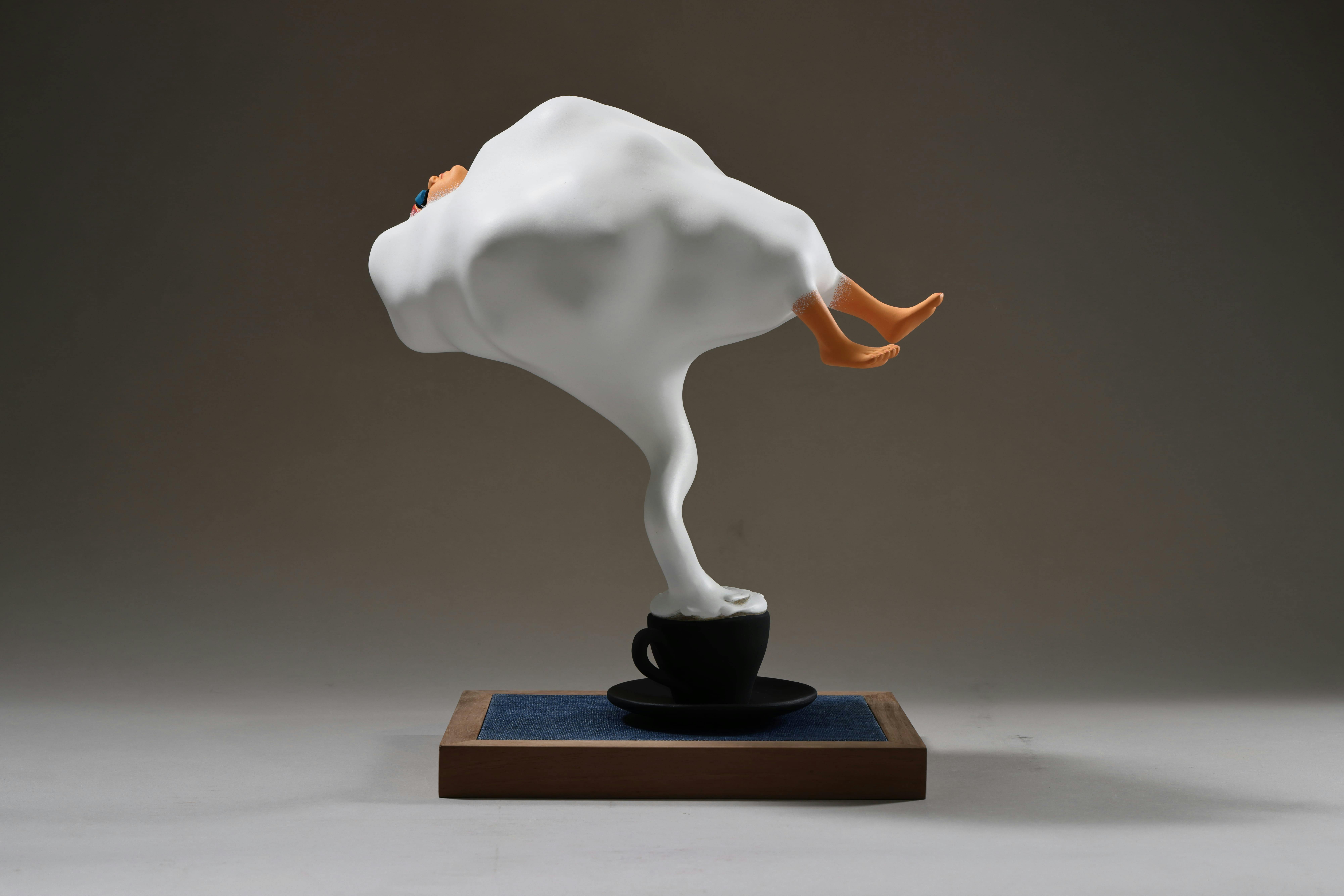 カプチーノ 青墨