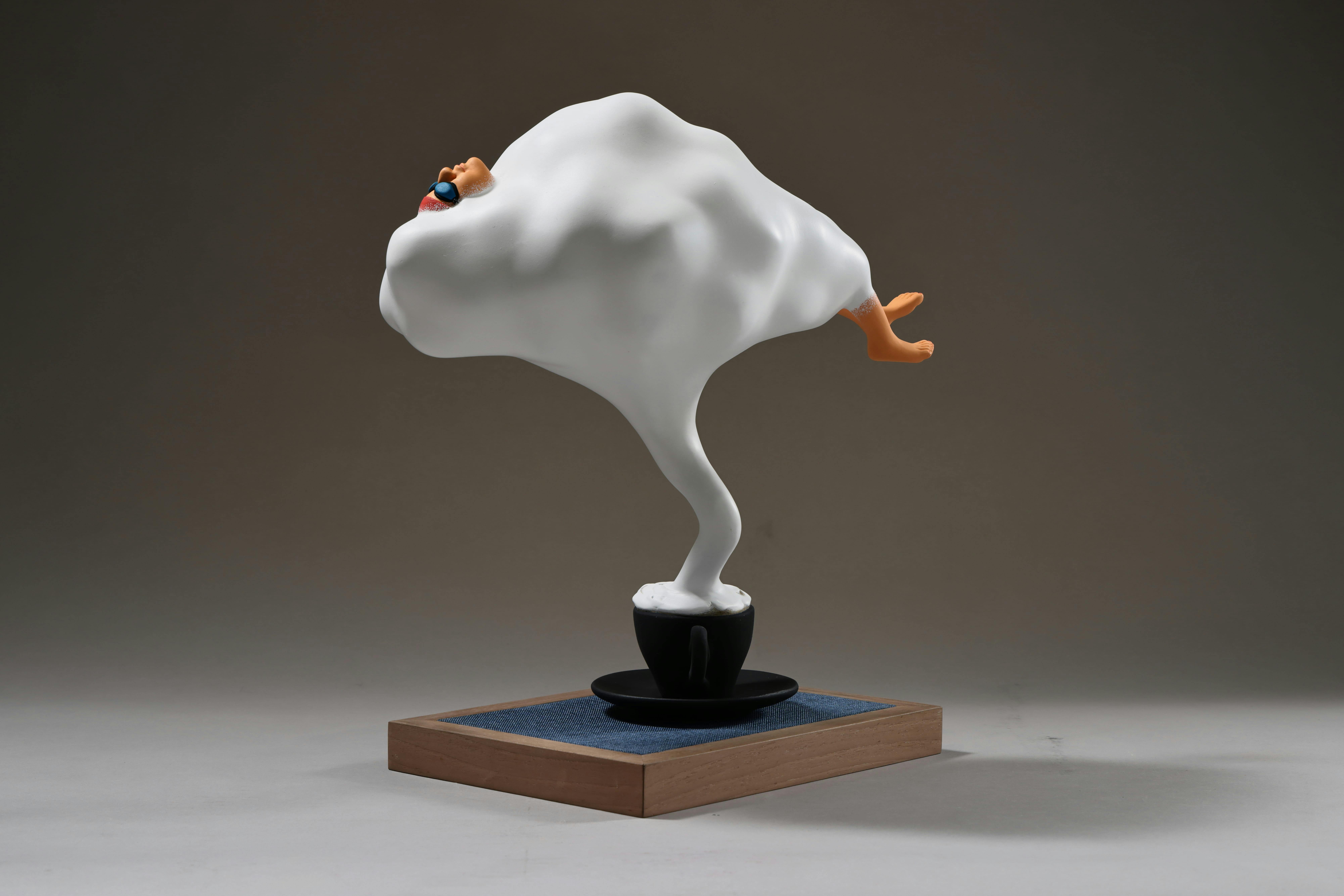 カプチーノ 青墨